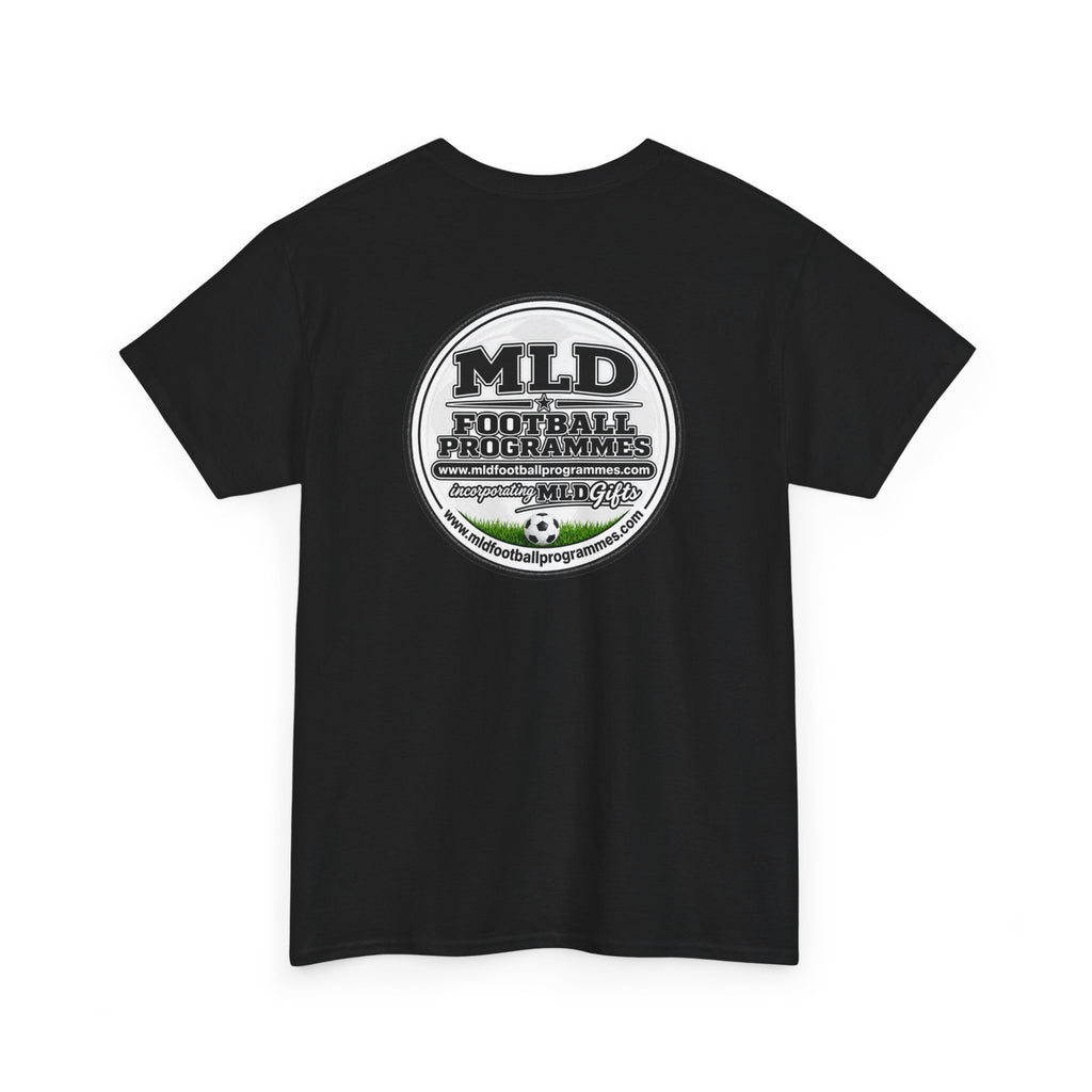MLD Football Programmes Vintage Logo Cotton T-Shirt