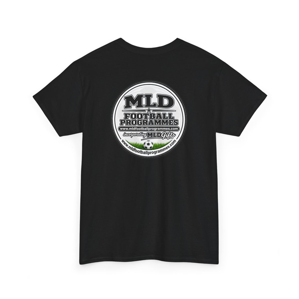 MLD Football Programmes Vintage Logo Cotton T-Shirt