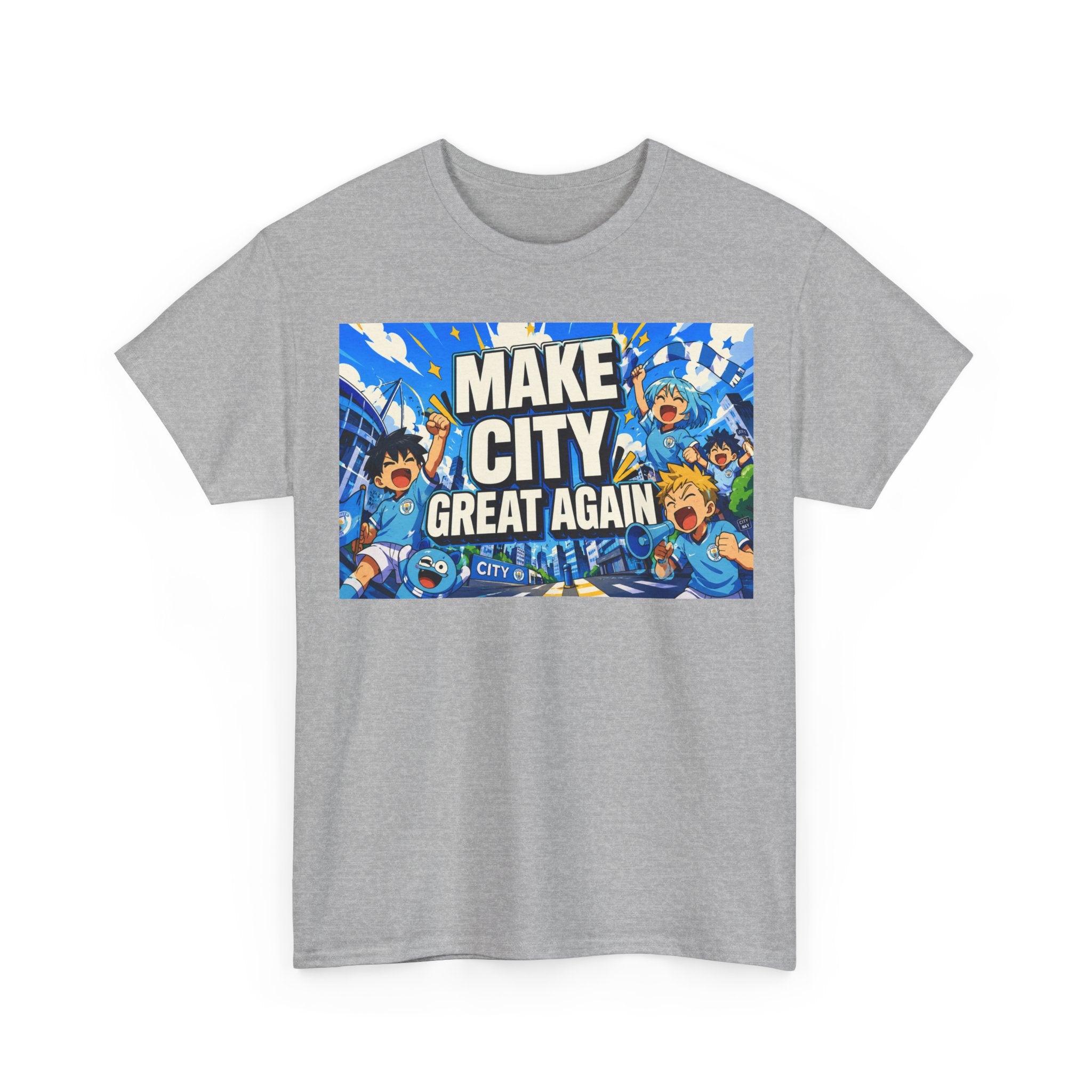 Make City Great Again Graphic Tee — Urban Skateboard Streetwear T-Shirt