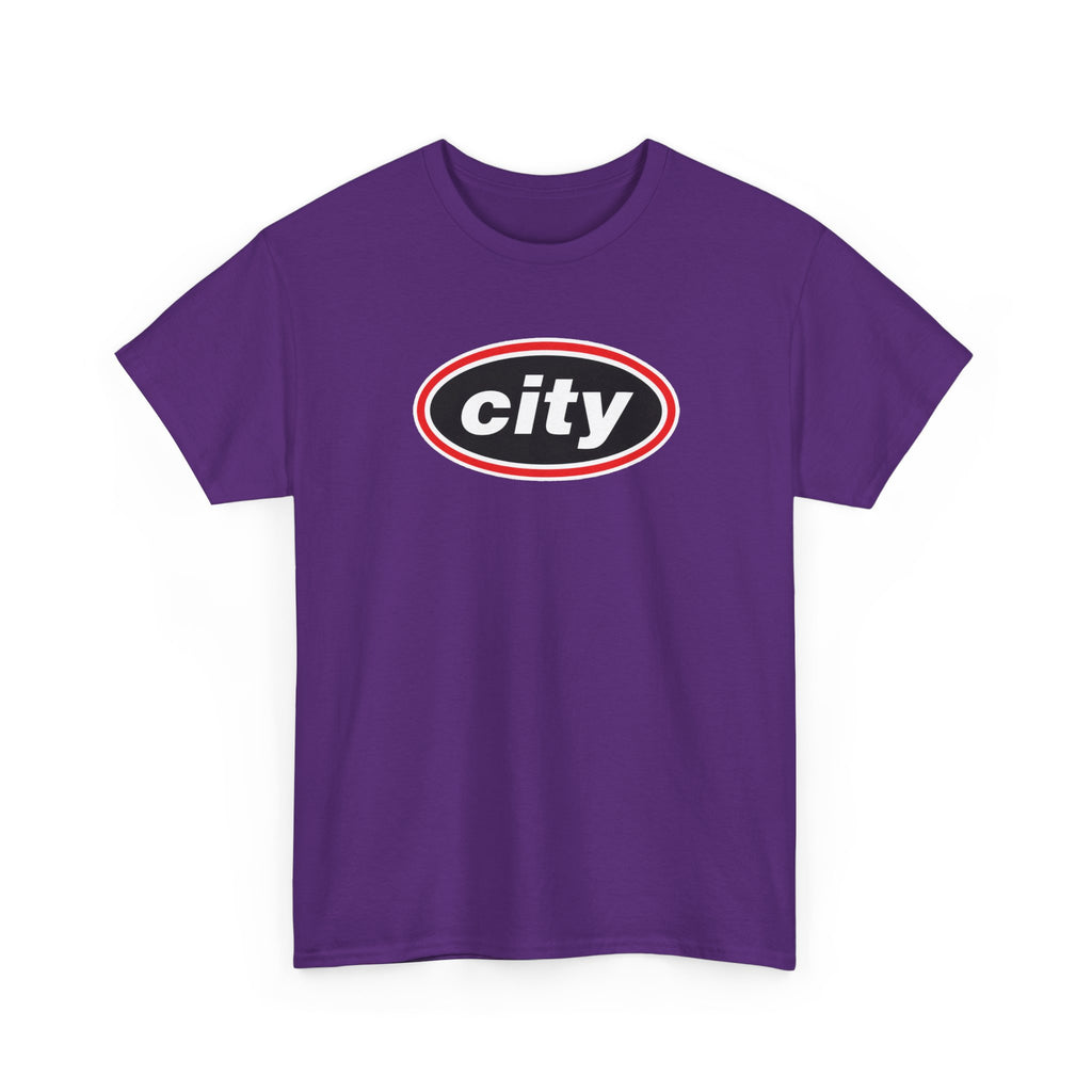 Manchester City Oasis Inspired Logo Cotton T-Shirt