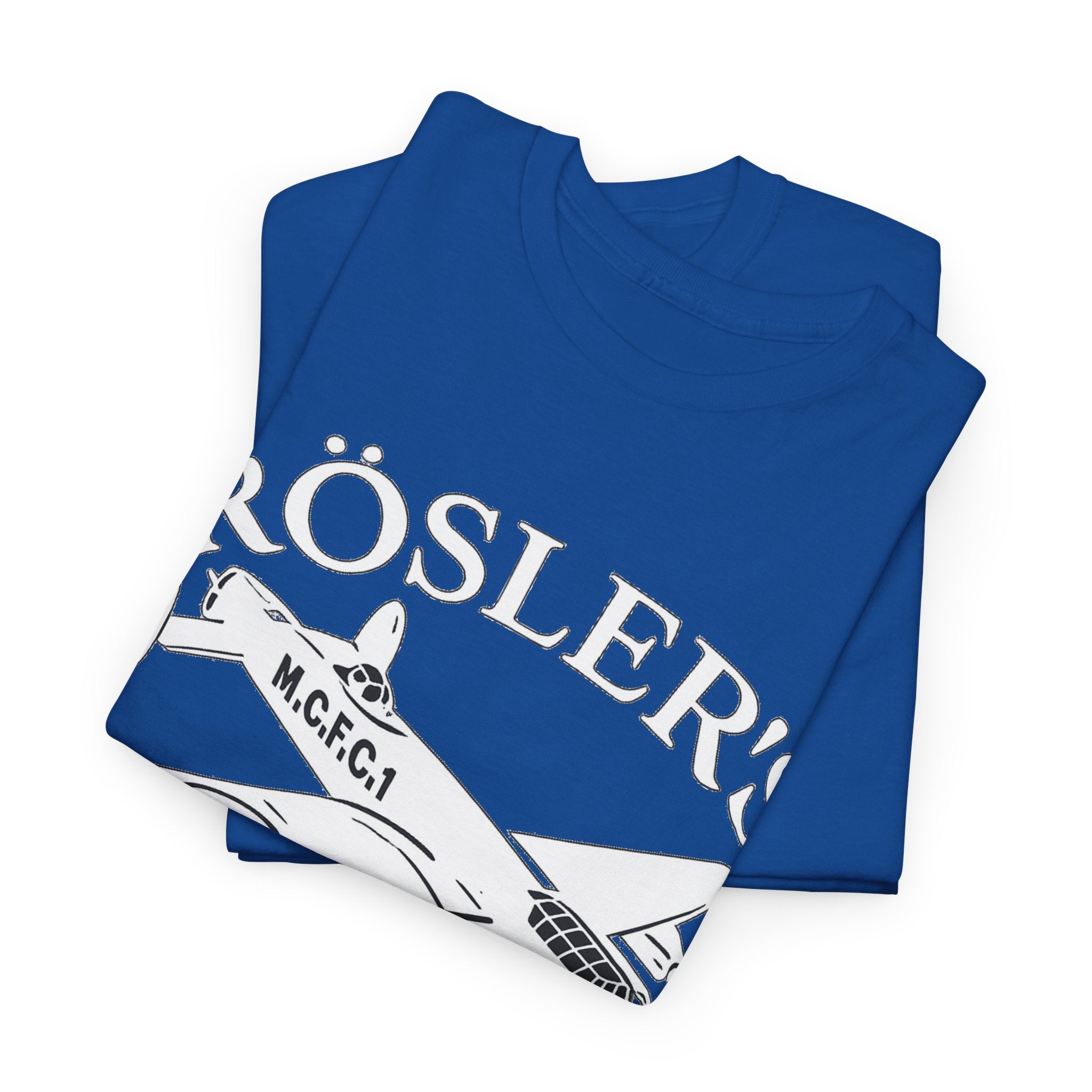 Rösler's Grandad Bombed Old Trafford Tee — WWII Tribute Military Plane Shirt (Feb 21, 1941)