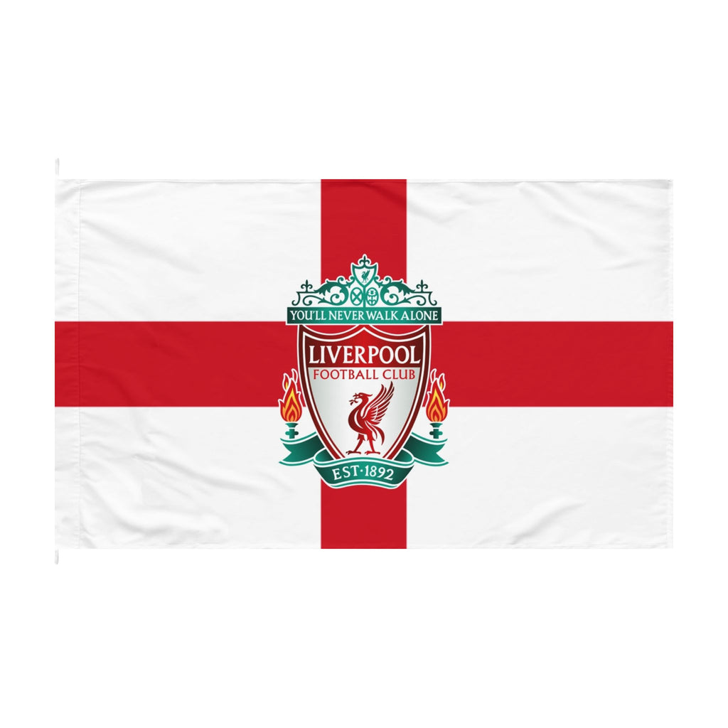 Liverpool FC Double-Sided St George Flag