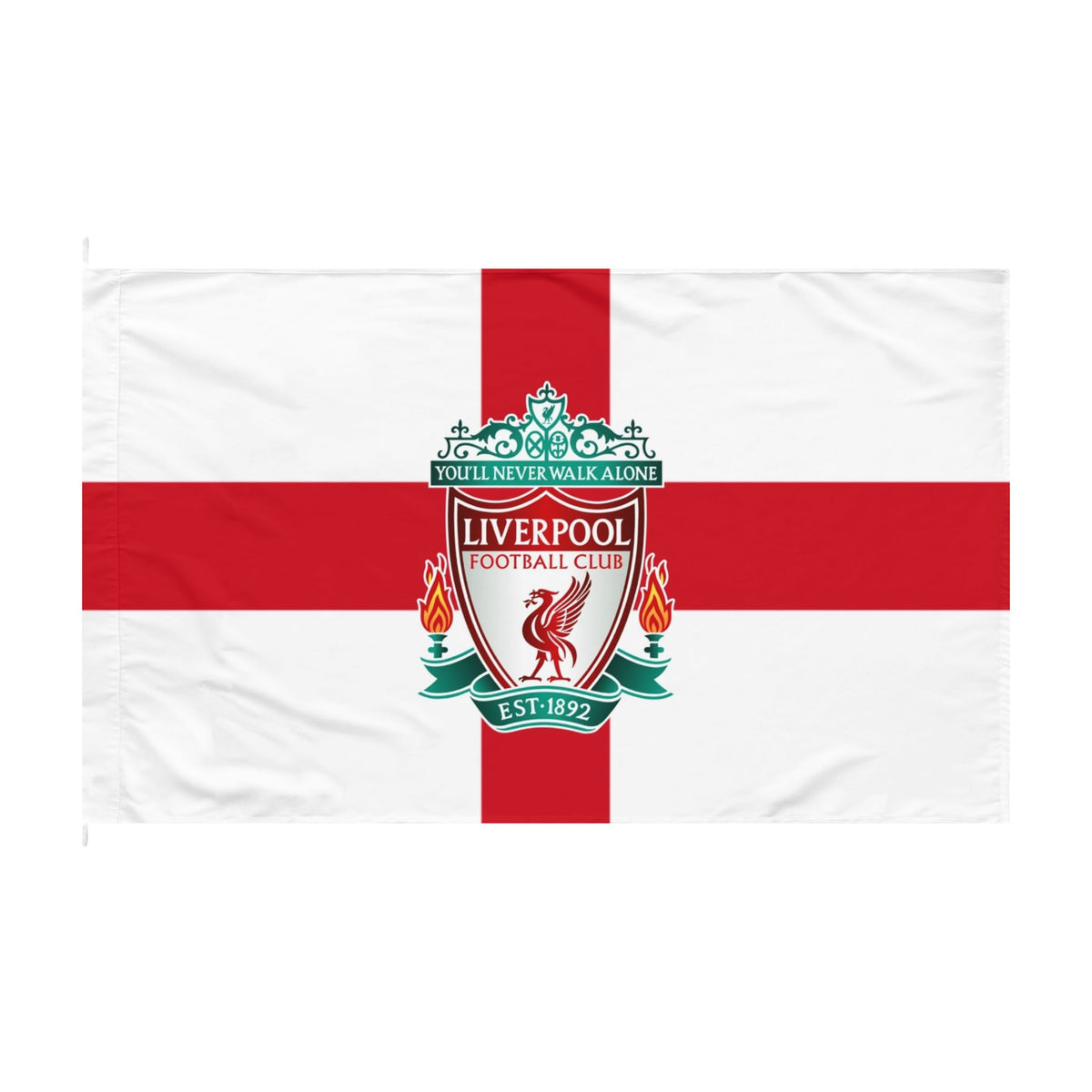 Liverpool FC Double-Sided St George Flag