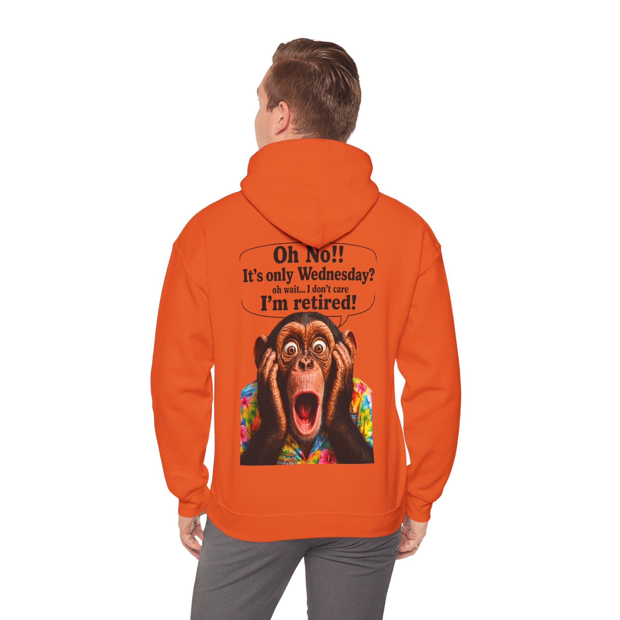 Retired Life Hoodie – "Oh wow!! It’s only Wednesday? oh well... I don’t care I’m retired!"