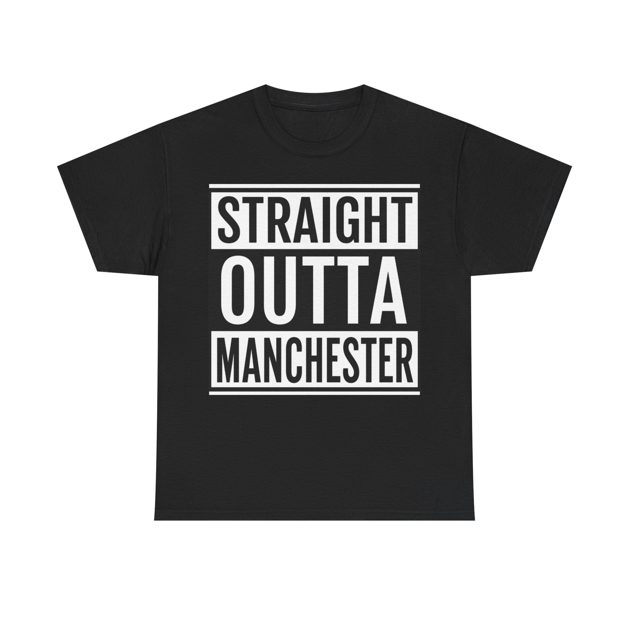 Straight Outta Manchester T-Shirt — Bold City Pride Tee