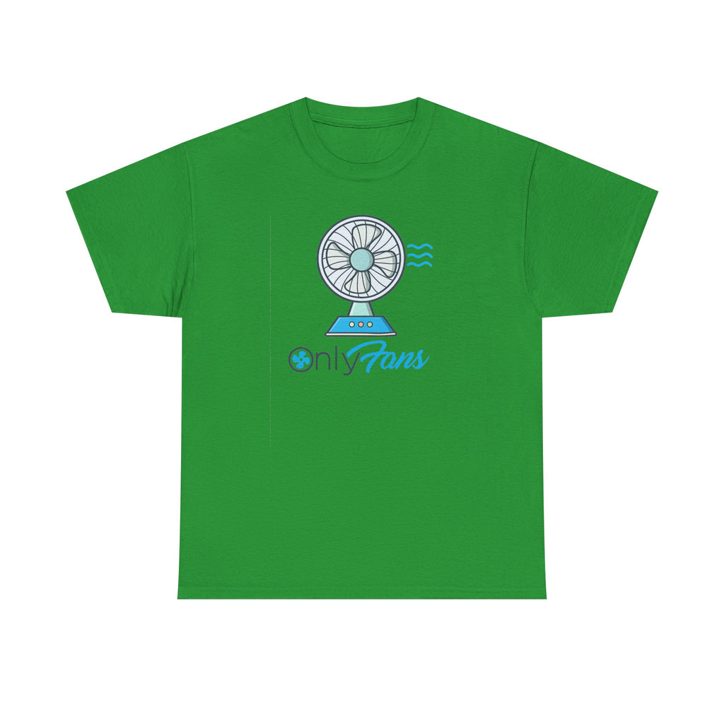 Only Fans Graphic Tee — Cute Fan Illustration Novelty T-Shirt