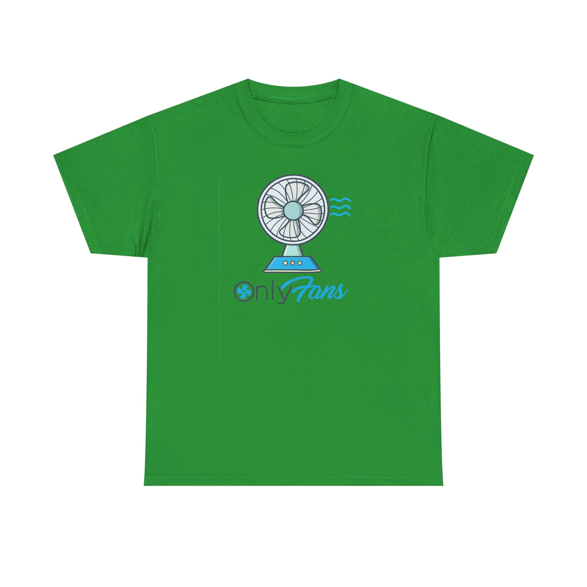 Only Fans Graphic Tee — Cute Fan Illustration Novelty T-Shirt