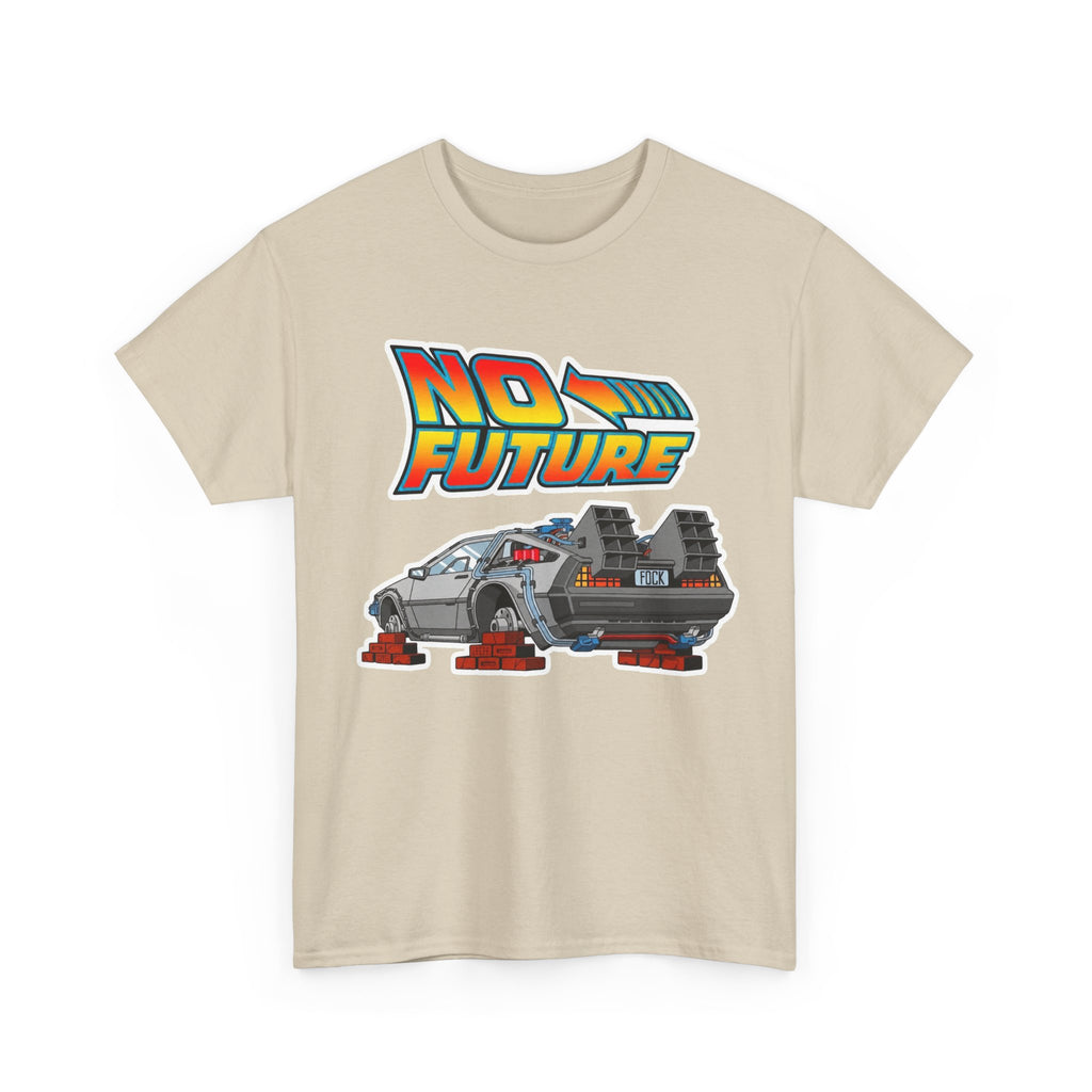 No Future DeLorean Cotton T-Shirt