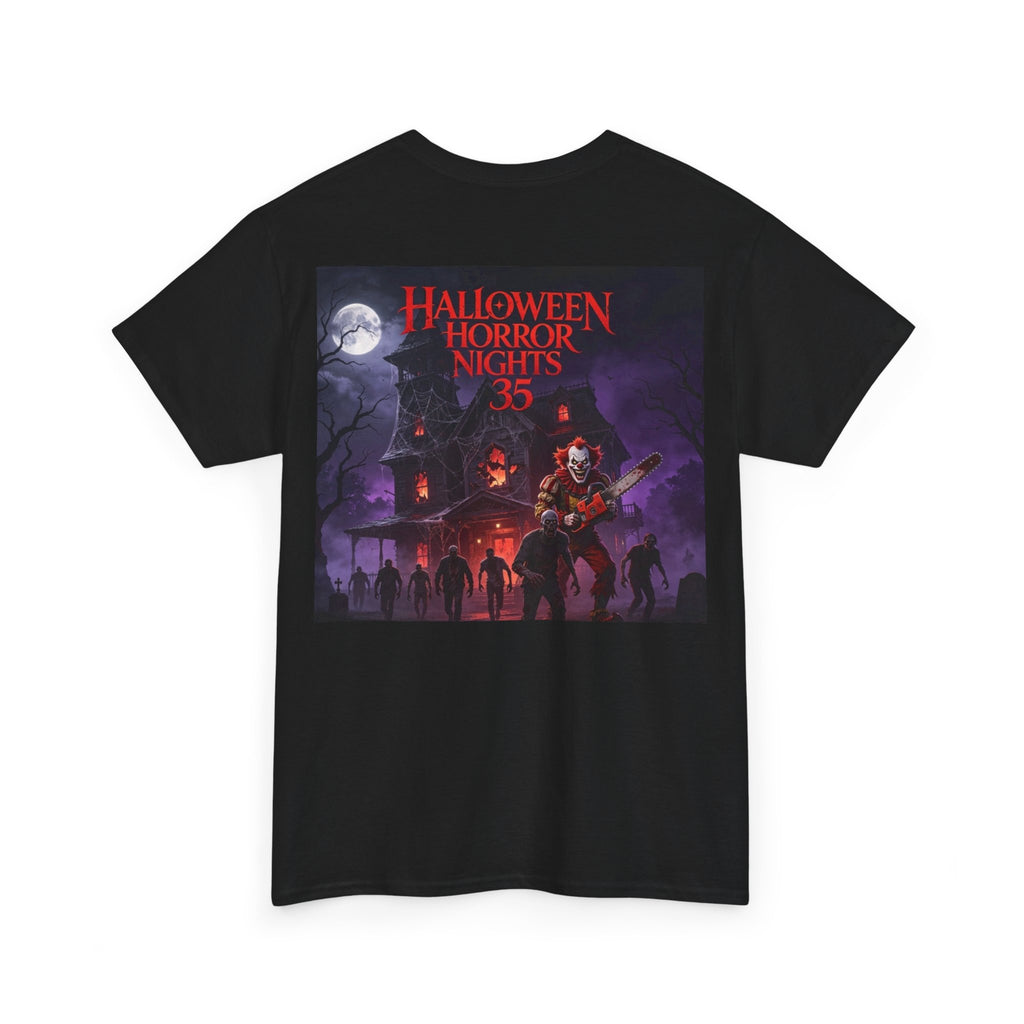 Halloween Horror Nights 35 T-Shirt — Haunted House & Nightmares Graphic Tee