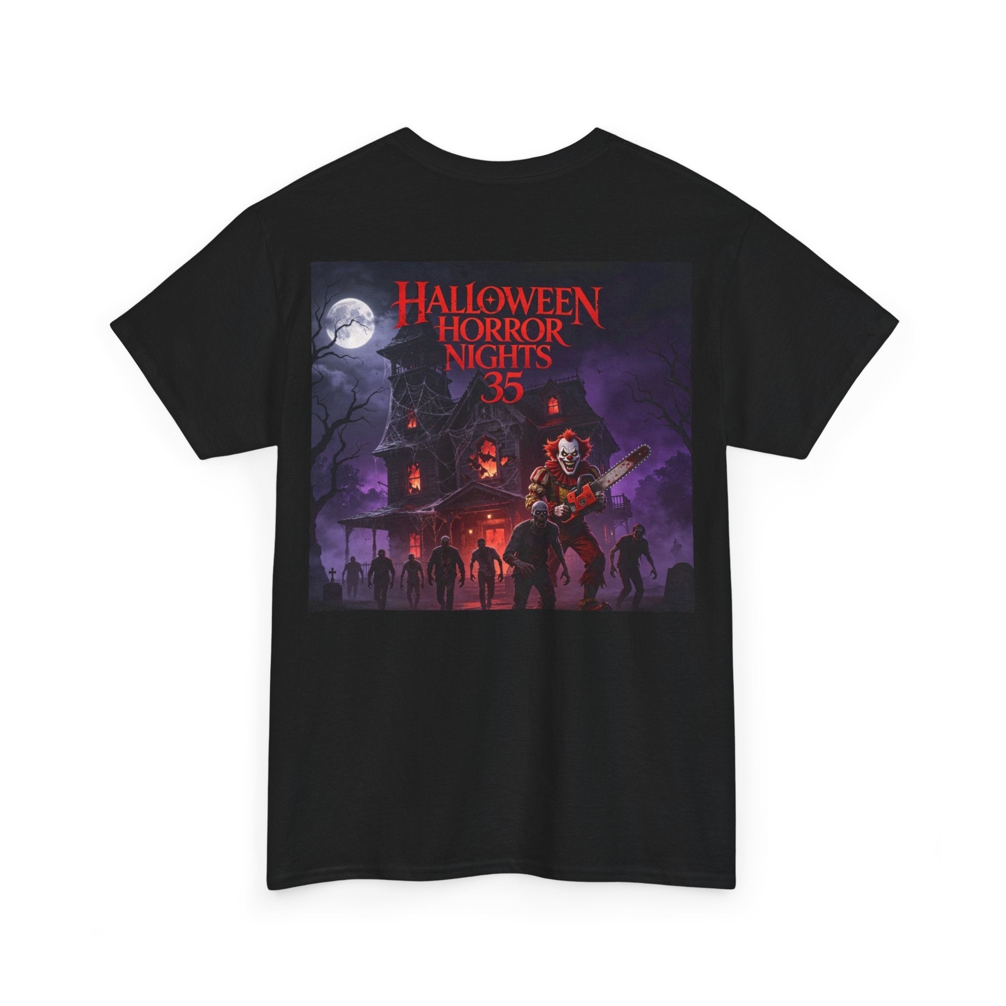 Halloween Horror Nights 35 T-Shirt — Haunted House & Nightmares Graphic Tee