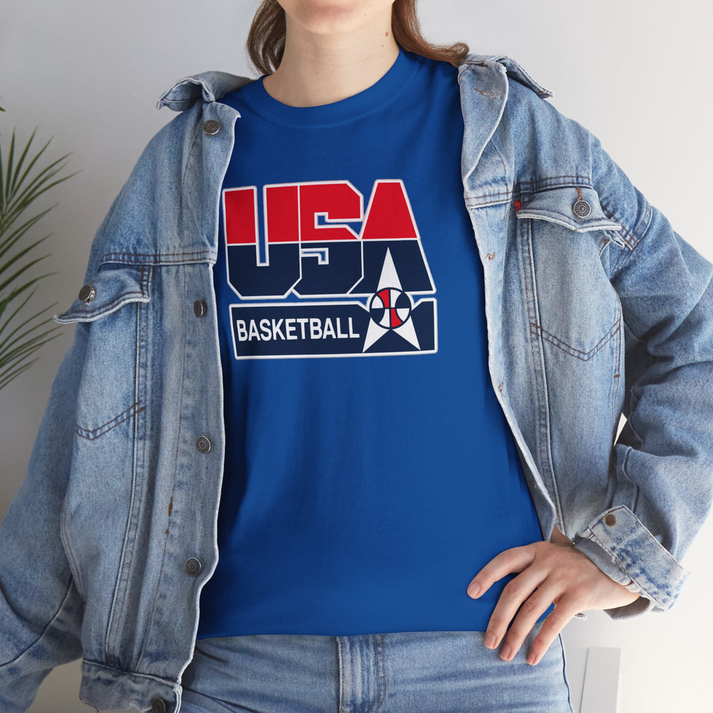 USA Basketball Patriotic Cotton T-Shirt / Tee
