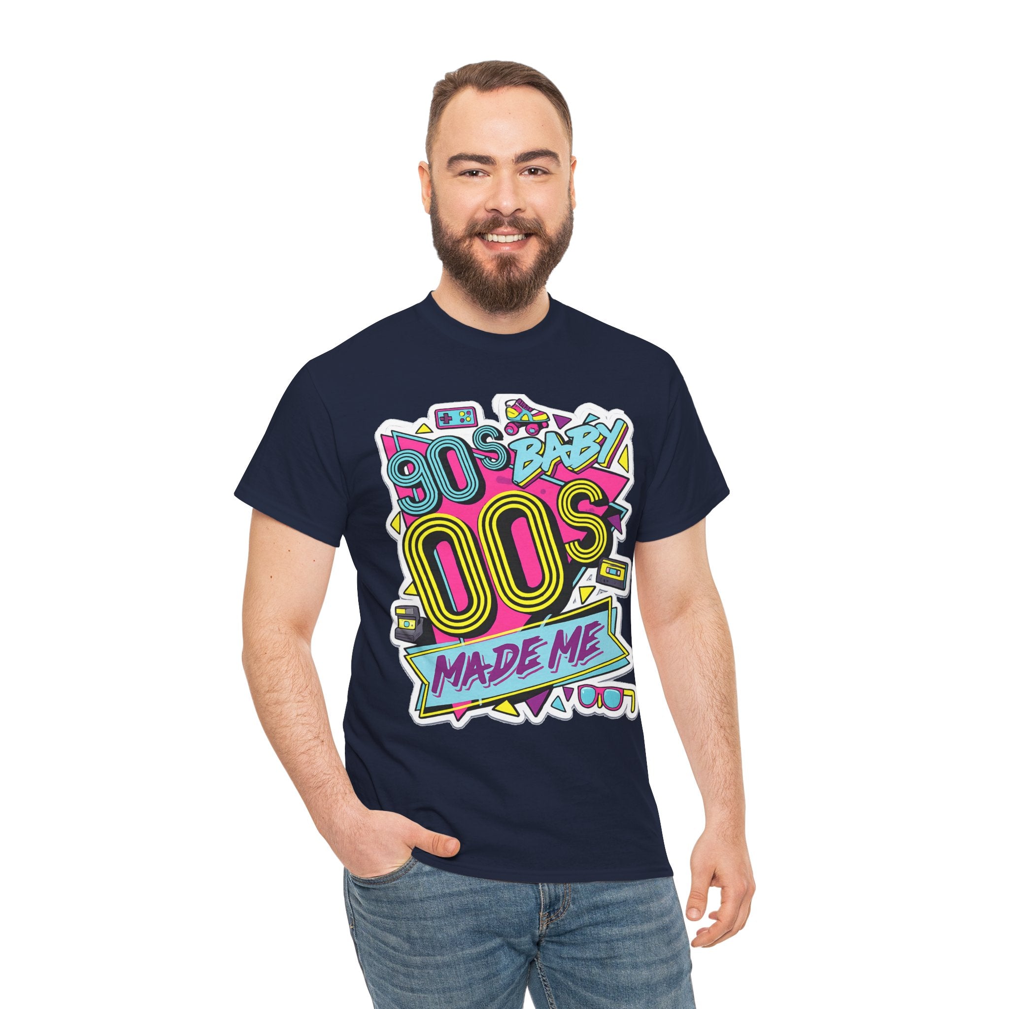 90s Baby Tee – '00s Made Me' Retro Graphic T-Shirt