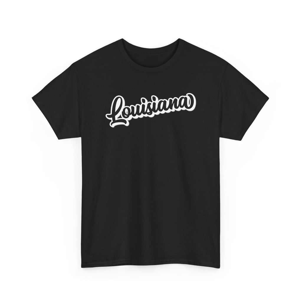 Louisiana Script Cotton T-Shirt