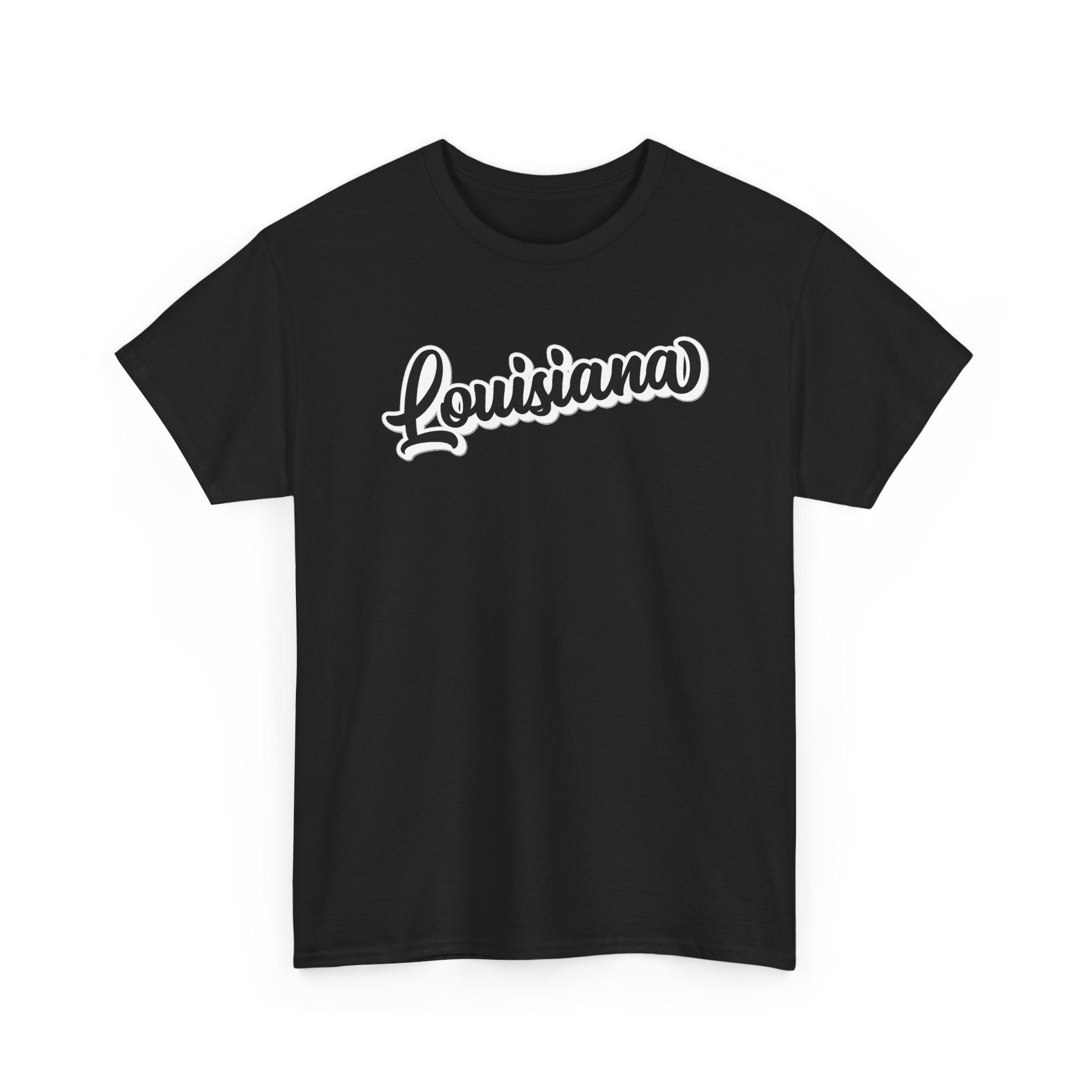 Louisiana Script Cotton T-Shirt