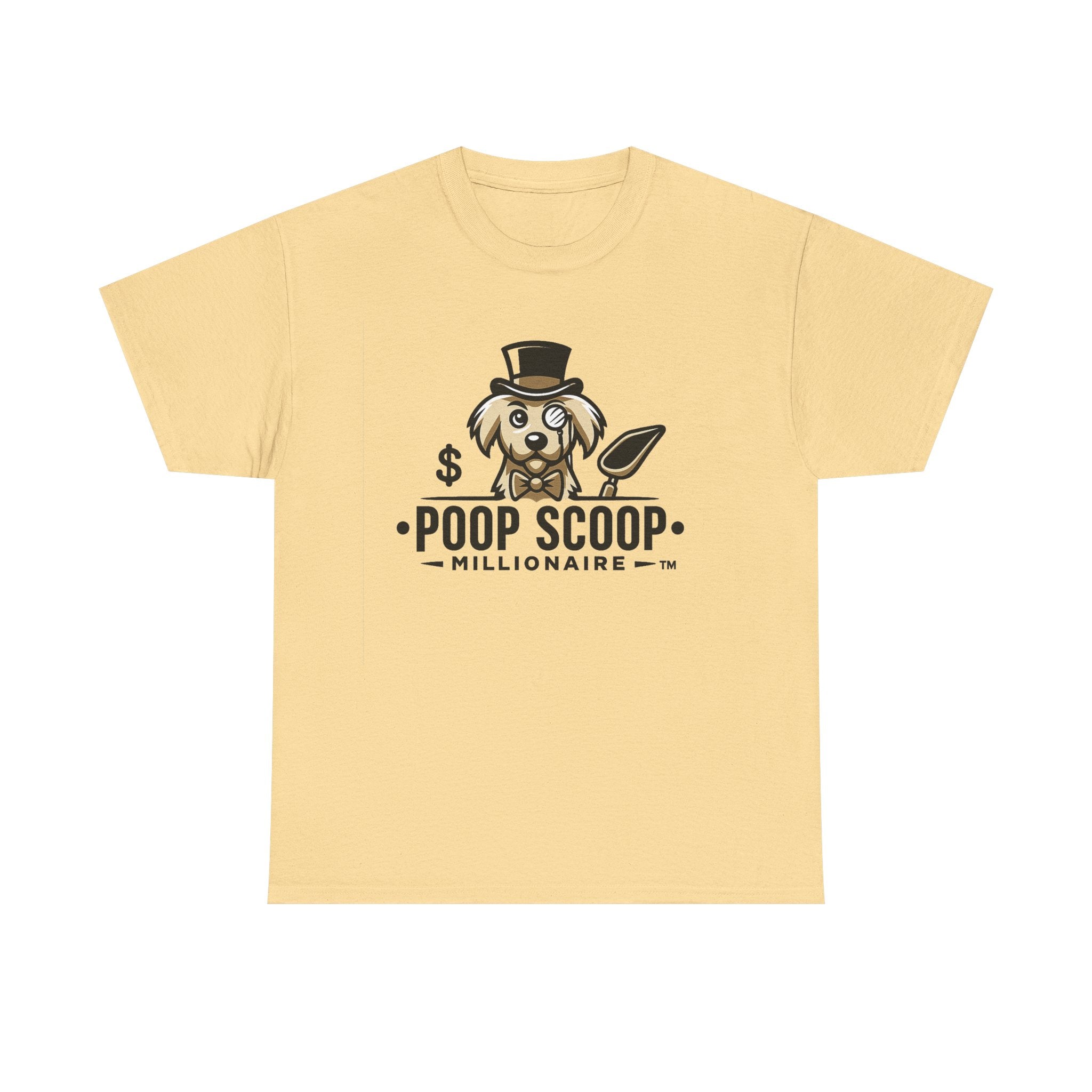 Poop Scoop Millionaire T-Shirt — Funny Dog Poop Scooping Tee