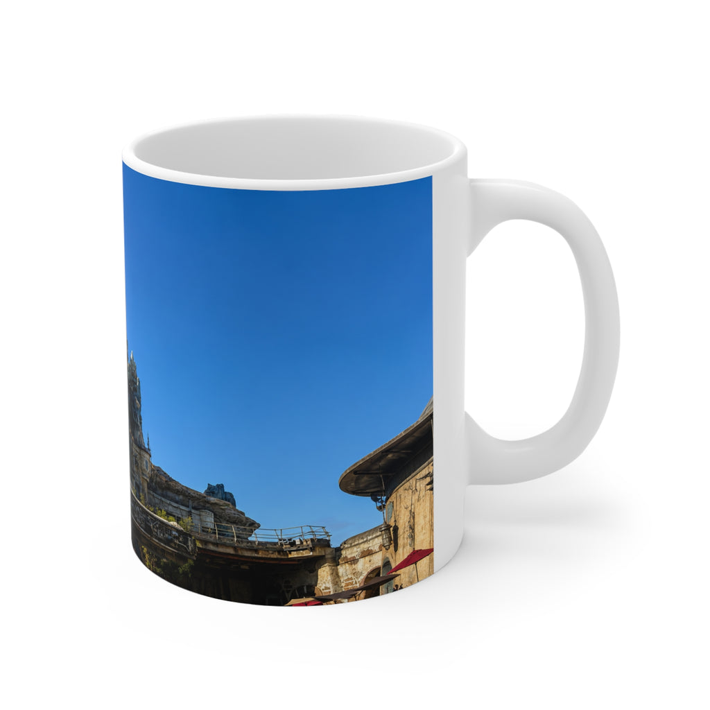 Galaxy's Edge Falcon Scene Ceramic Coffee Mug — 11oz & 15oz