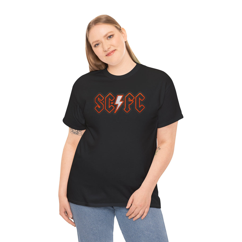 Salford City Inspired Logo T-Shirt — Retro Gothic Band-Style Tee