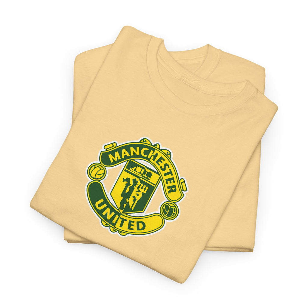 Manchester United Retro Crest Cotton T-Shirt