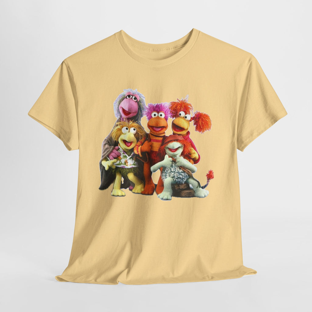 Fraggle Rock Characters T-Shirt — Vintage 80s Kids TV Crew Tee