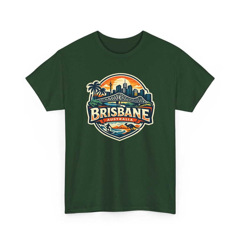 Brisbane Australia Vintage Sunset T-Shirt
