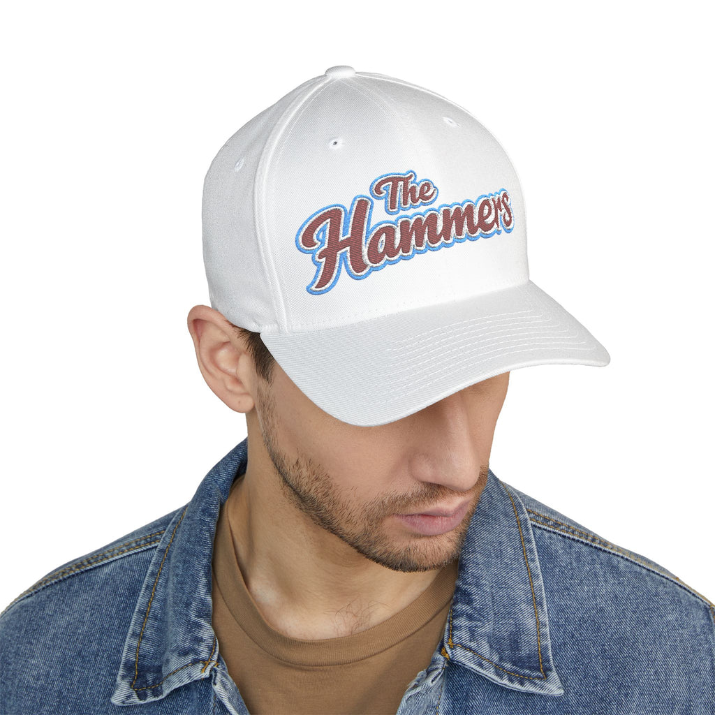 The Hammers West Ham United Embroidered Cap — Retro Script Baseball Hat