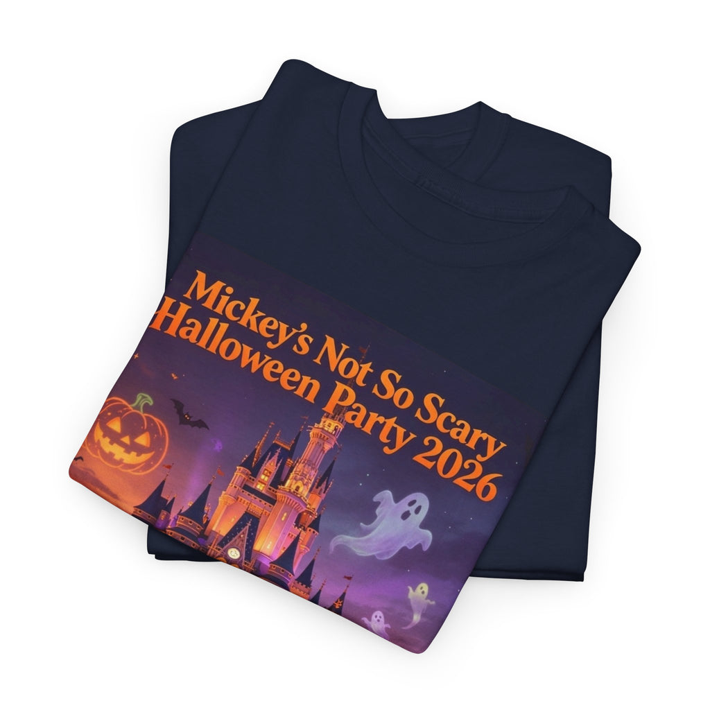 Halloween Party Tee — "Mickey's Not So Scary Halloween Party 2026"
