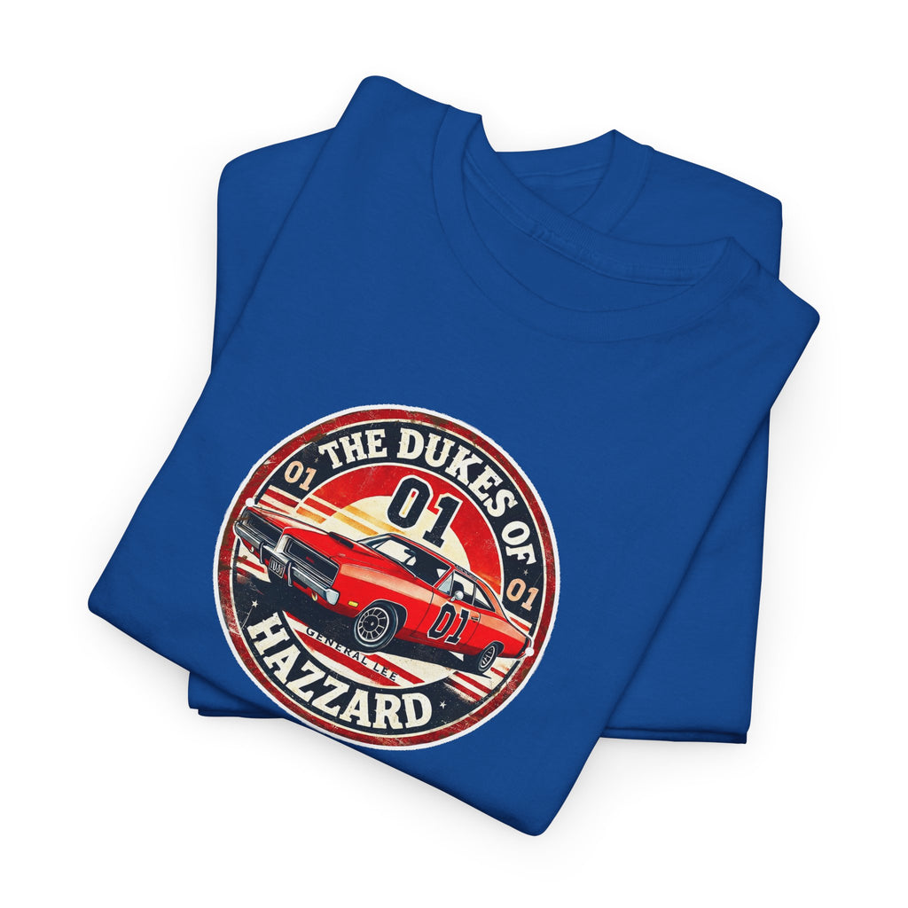 Dukes of Hazzard '01' Car Logo Cotton T-Shirt