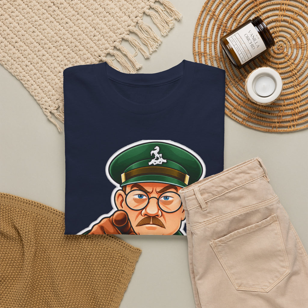 Don’t Tell Him Pike T-Shirt — Vintage Military Sergeant Pointing Graphic Tee