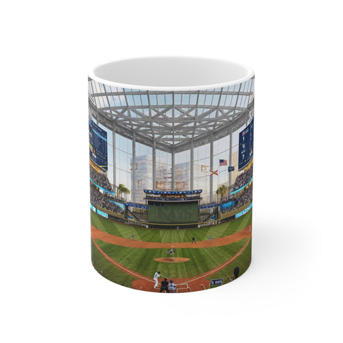 Baseball Stadium Photo Mug – Tampa Bay Game Day Ceramic Coffee Cup (11oz & 15oz)