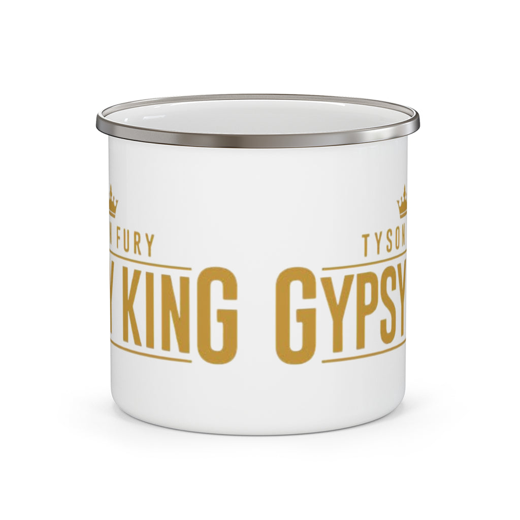 Gypsy King Enamel Camping Mug – Tyson Fury Fan Coffee Cup