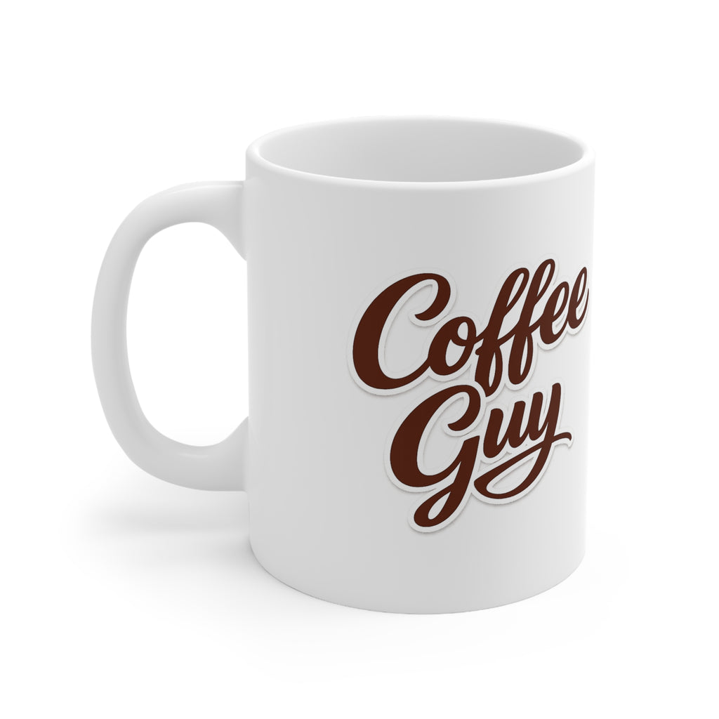 Coffee Guy Mug – Ceramic Coffee Cup (11oz & 15oz)