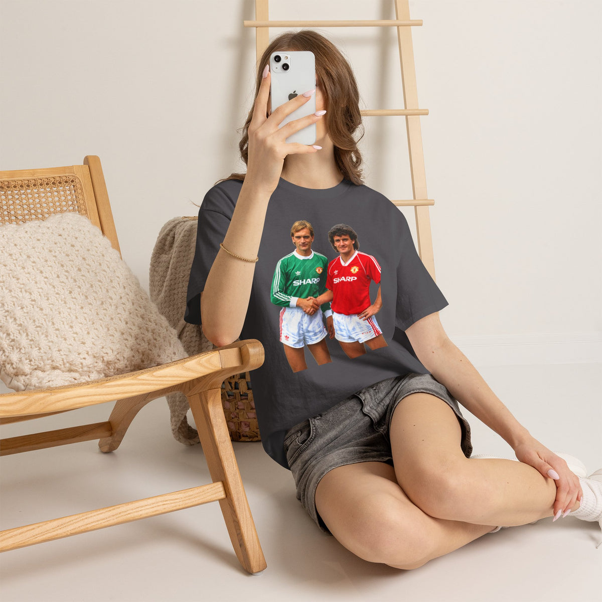 Leighton & Hughes Manchester United Legends Coton T-shirt