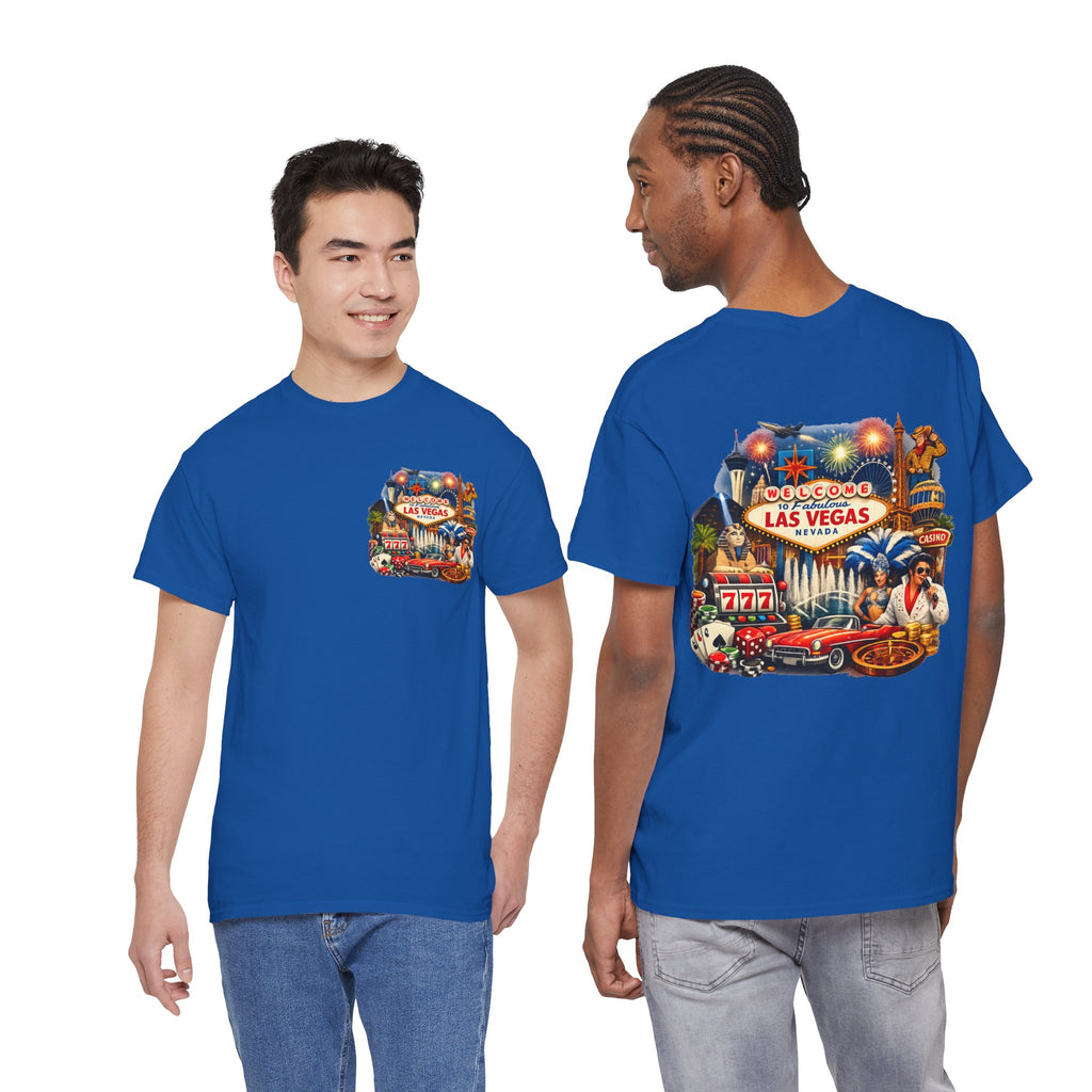 Las Vegas Vintage Collage T‑Shirt