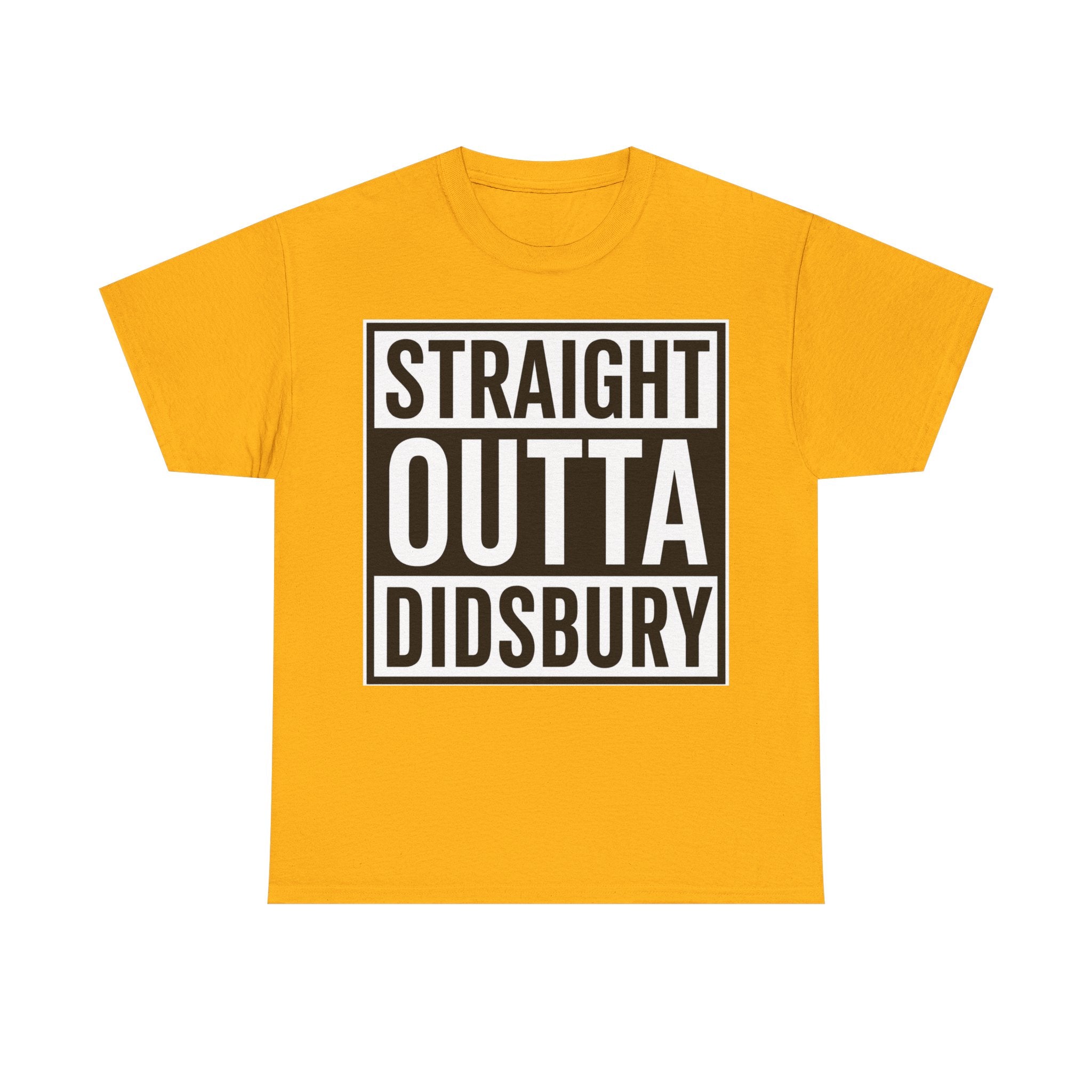 Straight Outta Didsbury T‑Shirt — Graphic City Pride Tee