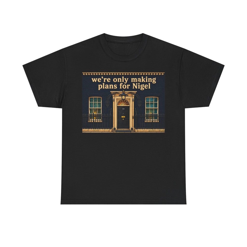 “We’re Only Making Plans for Nigel” Graphic T‑Shirt