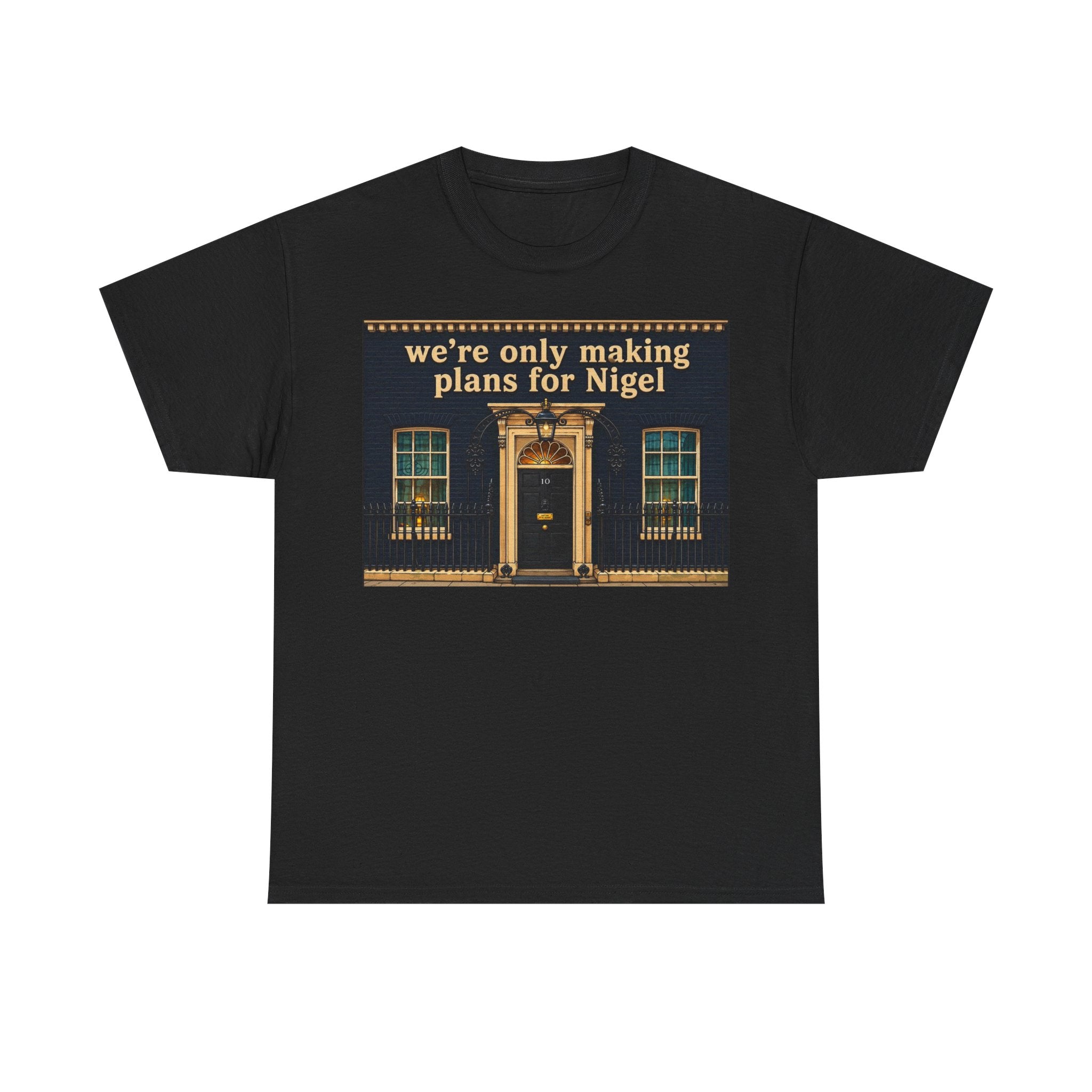 “We’re Only Making Plans for Nigel” Graphic T‑Shirt