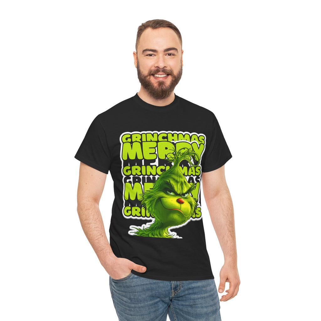 Grinchmas Merry Grinch Christmas Cotton T-Shirt / Tee