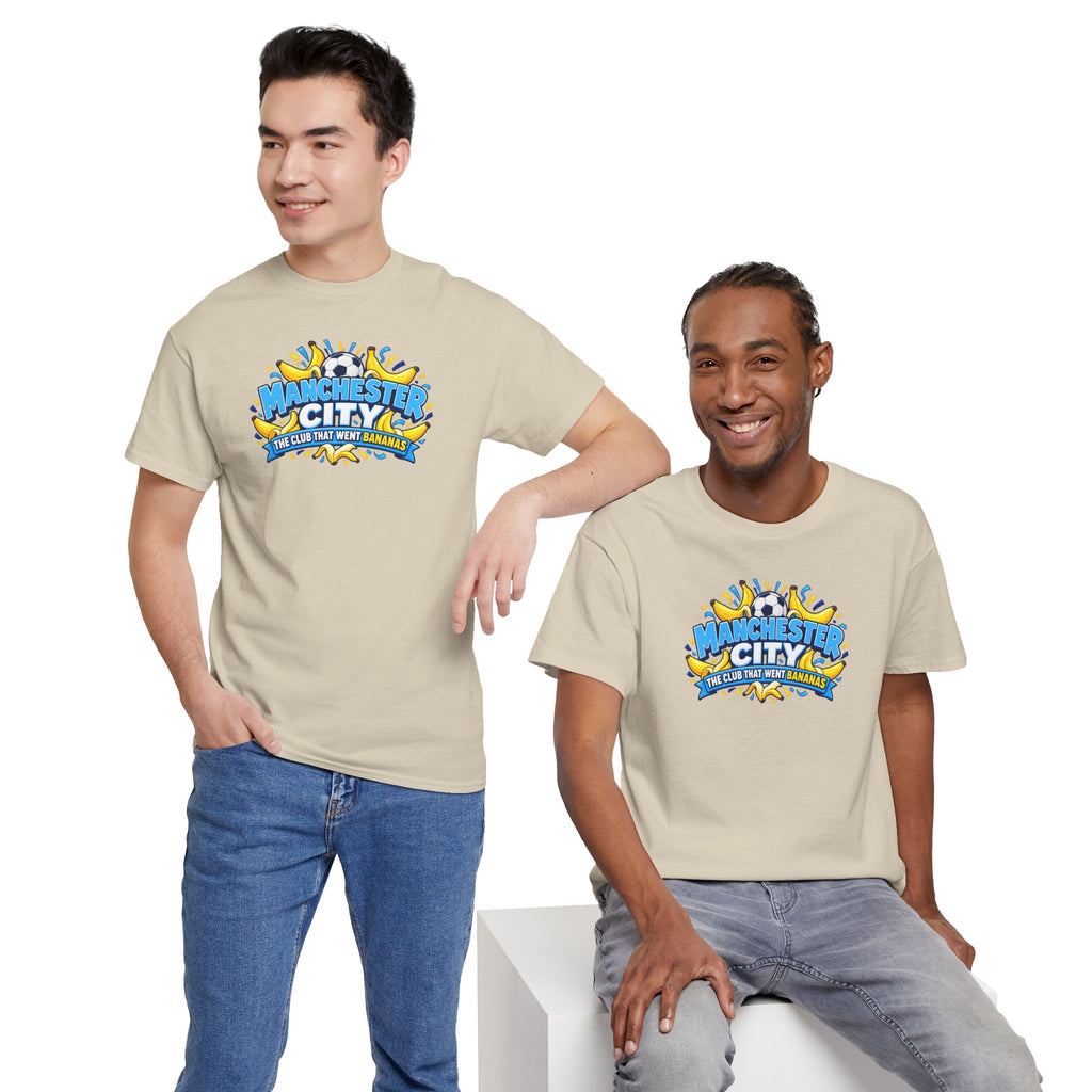 Manchester City "The Club That Went Bananas" Cotton T-Shirt