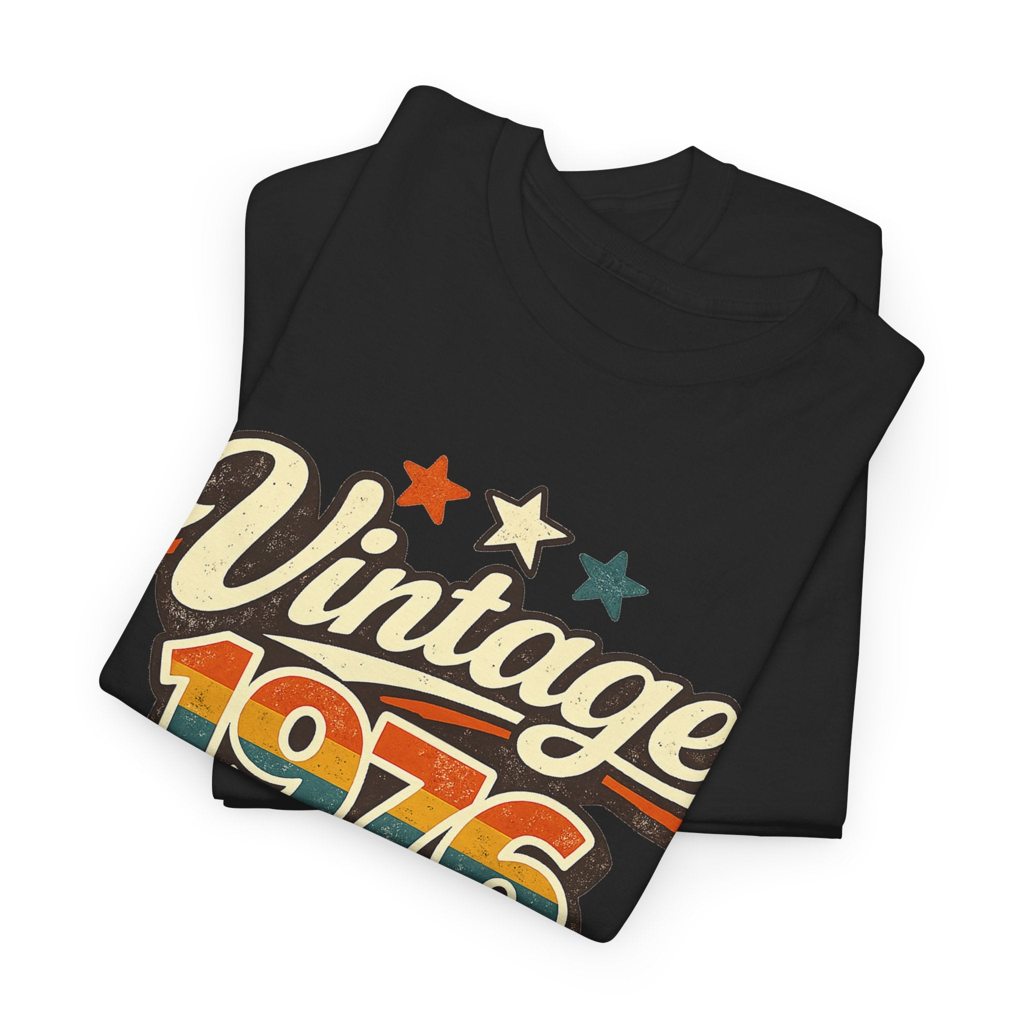 Vintage 1976 Retro Graphic Tee — Classic Birthday or Anniversary Gift