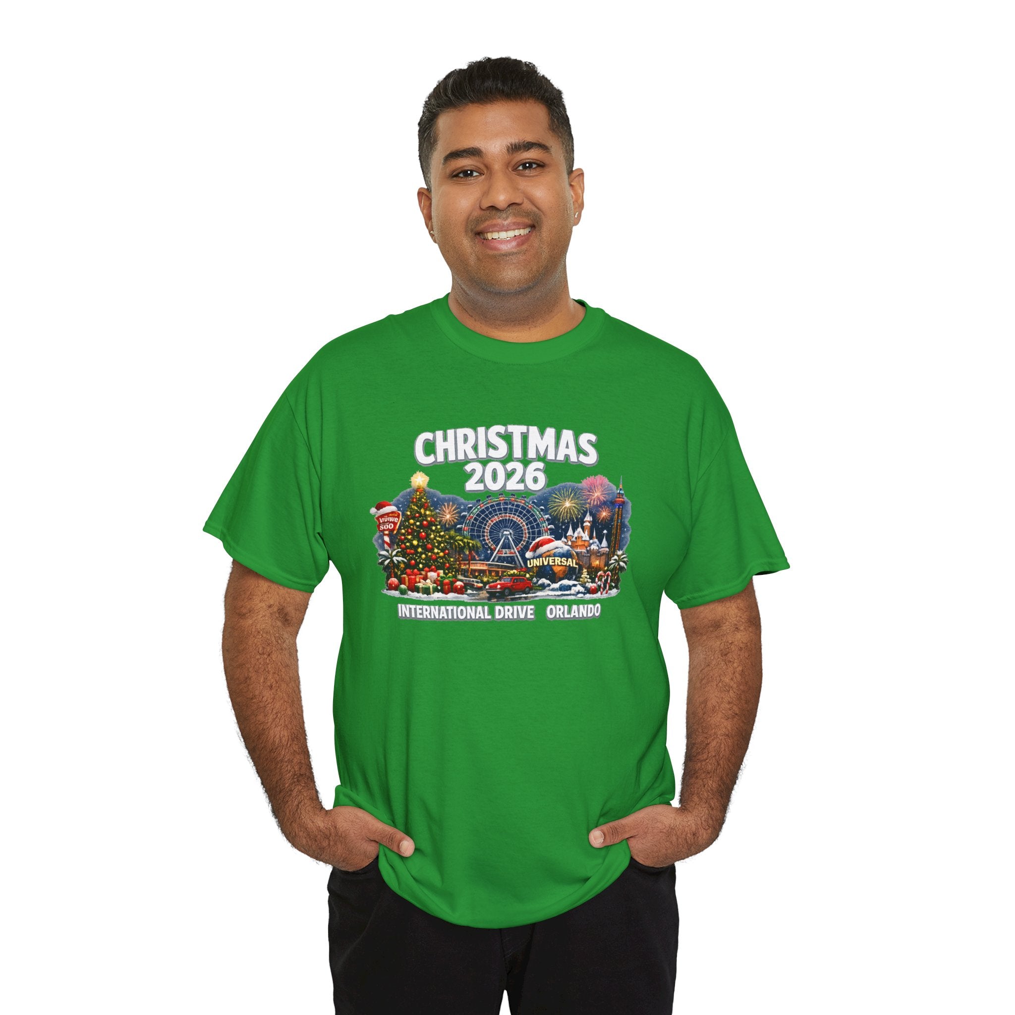 Christmas 2026 Orlando T-Shirt — International Drive Holiday Souvenir