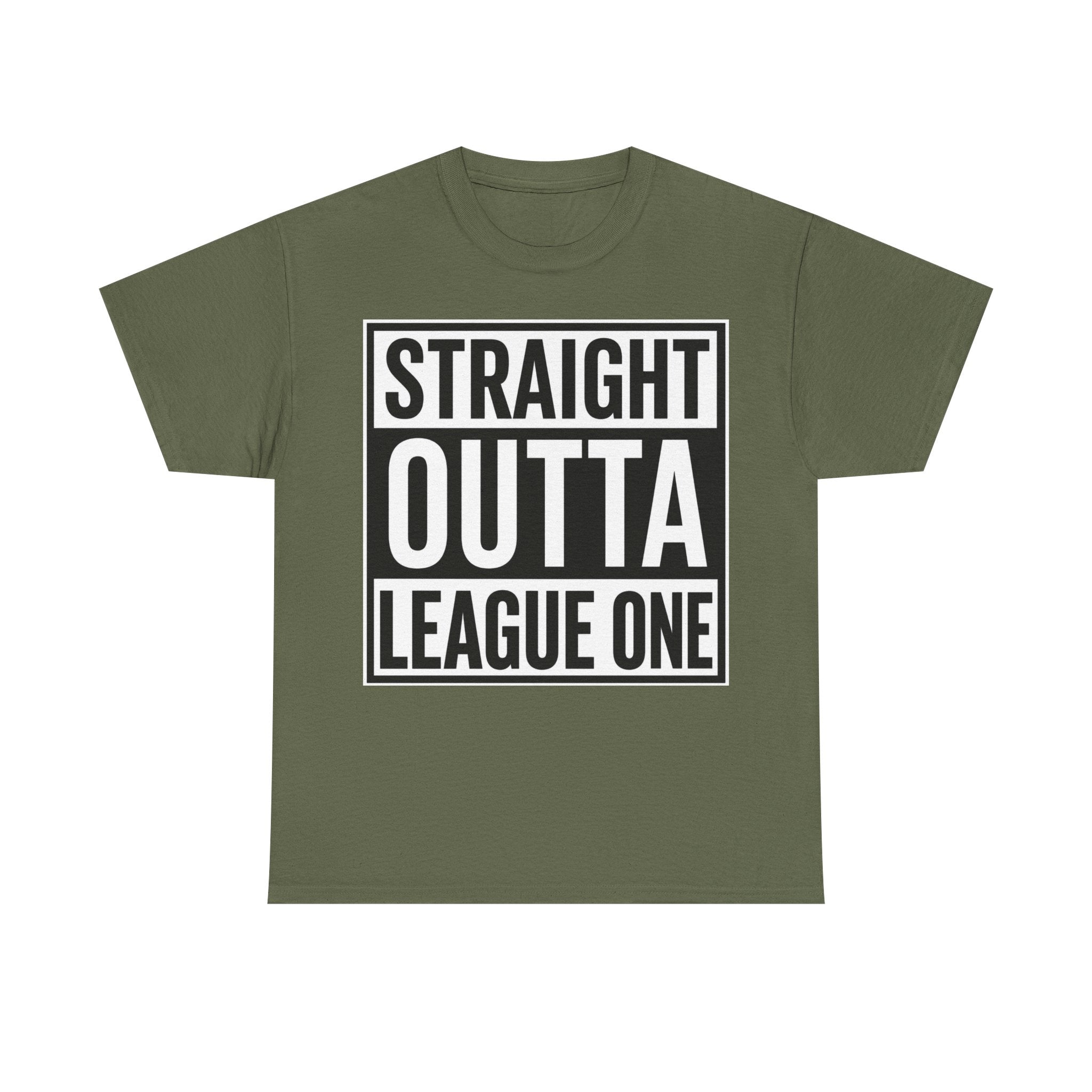 Straight Outta League One T‑Shirt — Football Fan Tee
