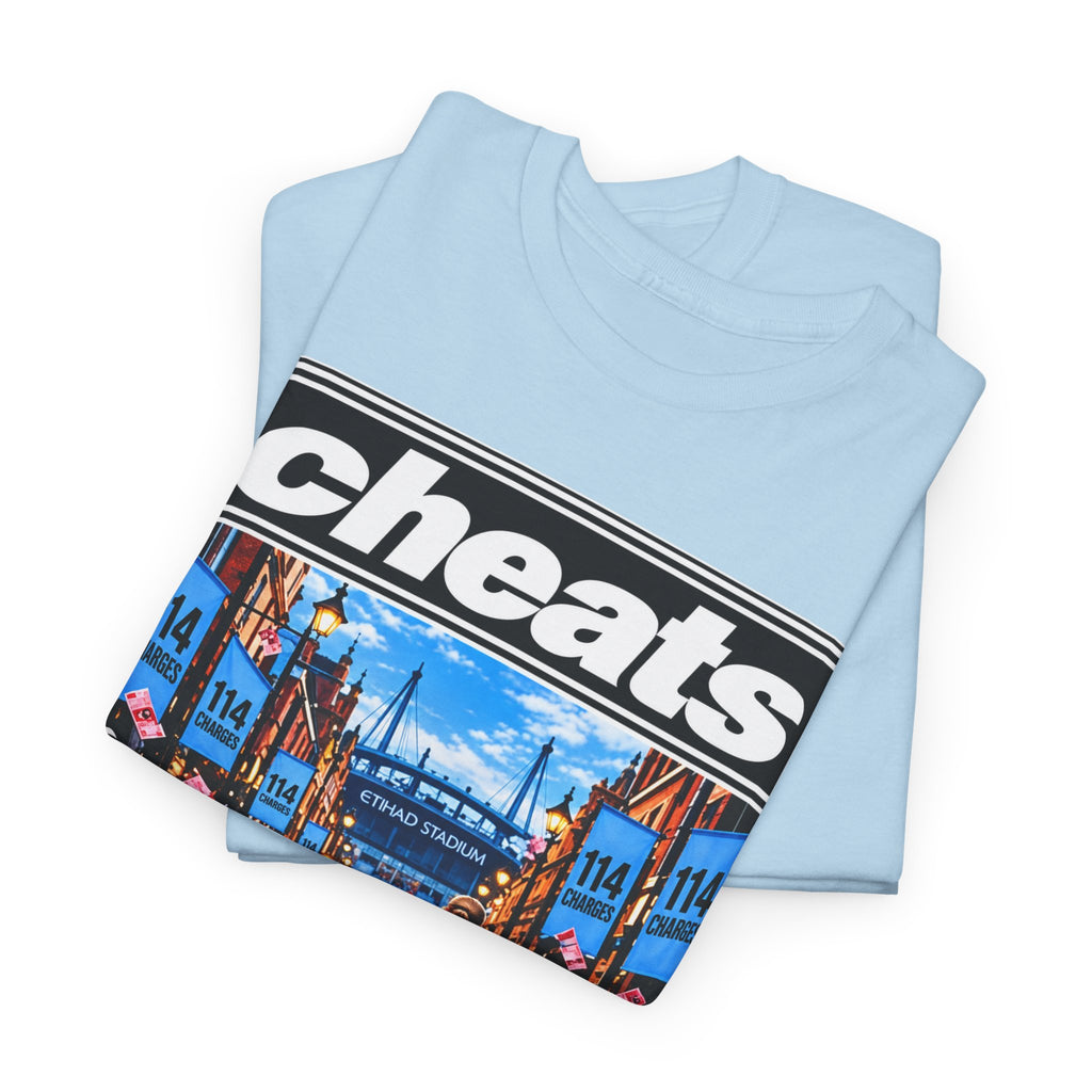 Cheats “What’s the Story? Tainted Glory?” Sports Graphic Cotton T-Shirt
