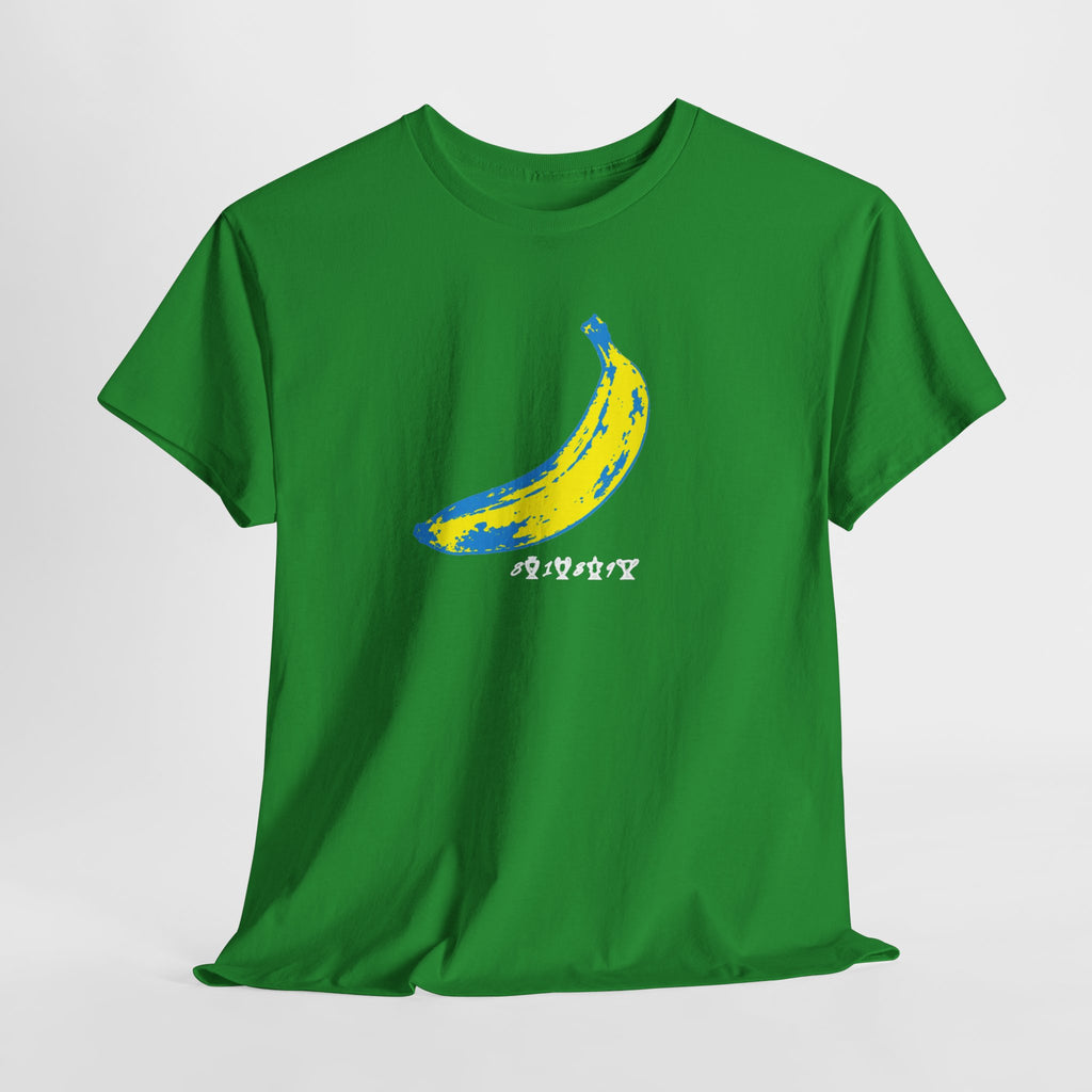 Manchester City Banana & Trophy Count Unisex Heavy Cotton T-Shirt / Tee