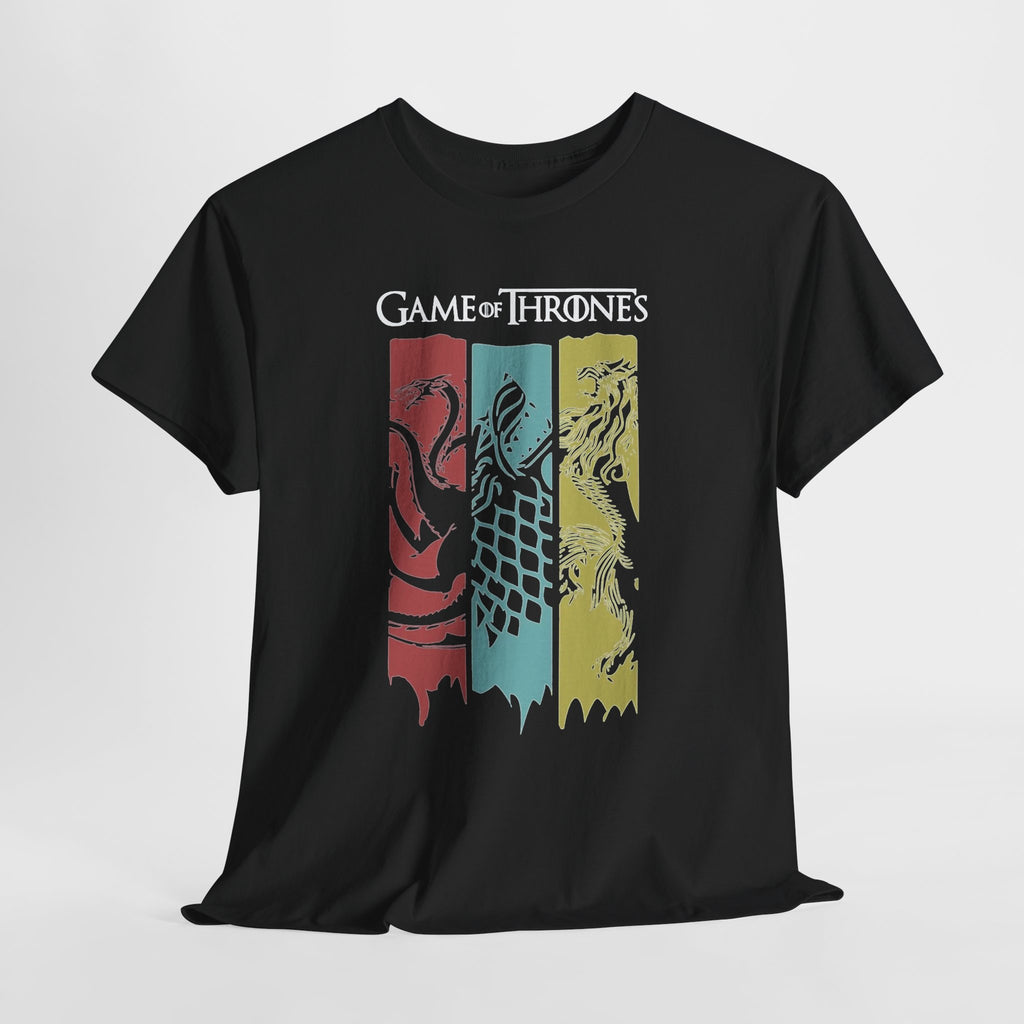 Game of Thrones House Sigils T-Shirt — Stark Lannister Tully Banner Tee