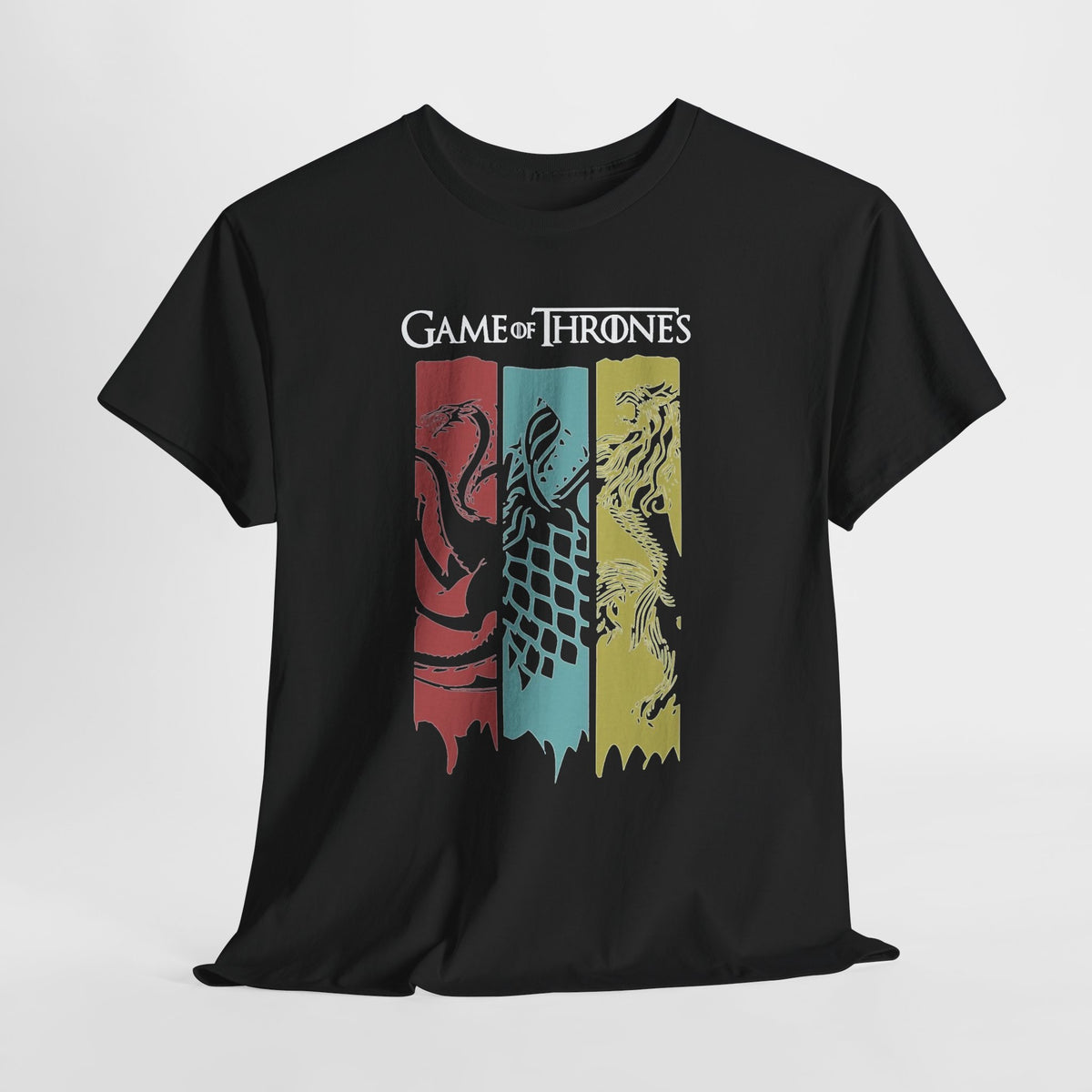 Game of Thrones House Sigils T-Shirt — Stark Lannister Tully Banner Tee
