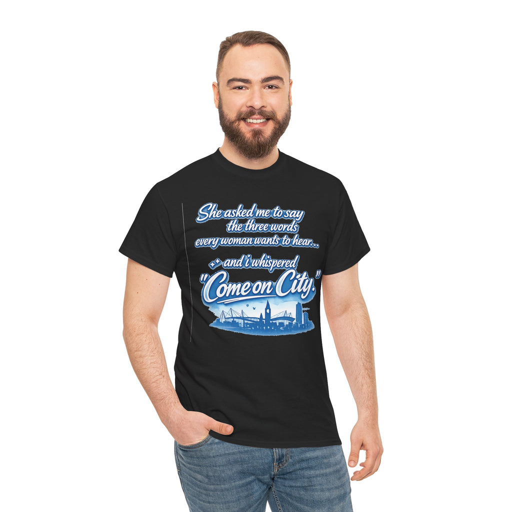 Come on City Skyline Tee — Retro Script Urban Pride T‑Shirt
