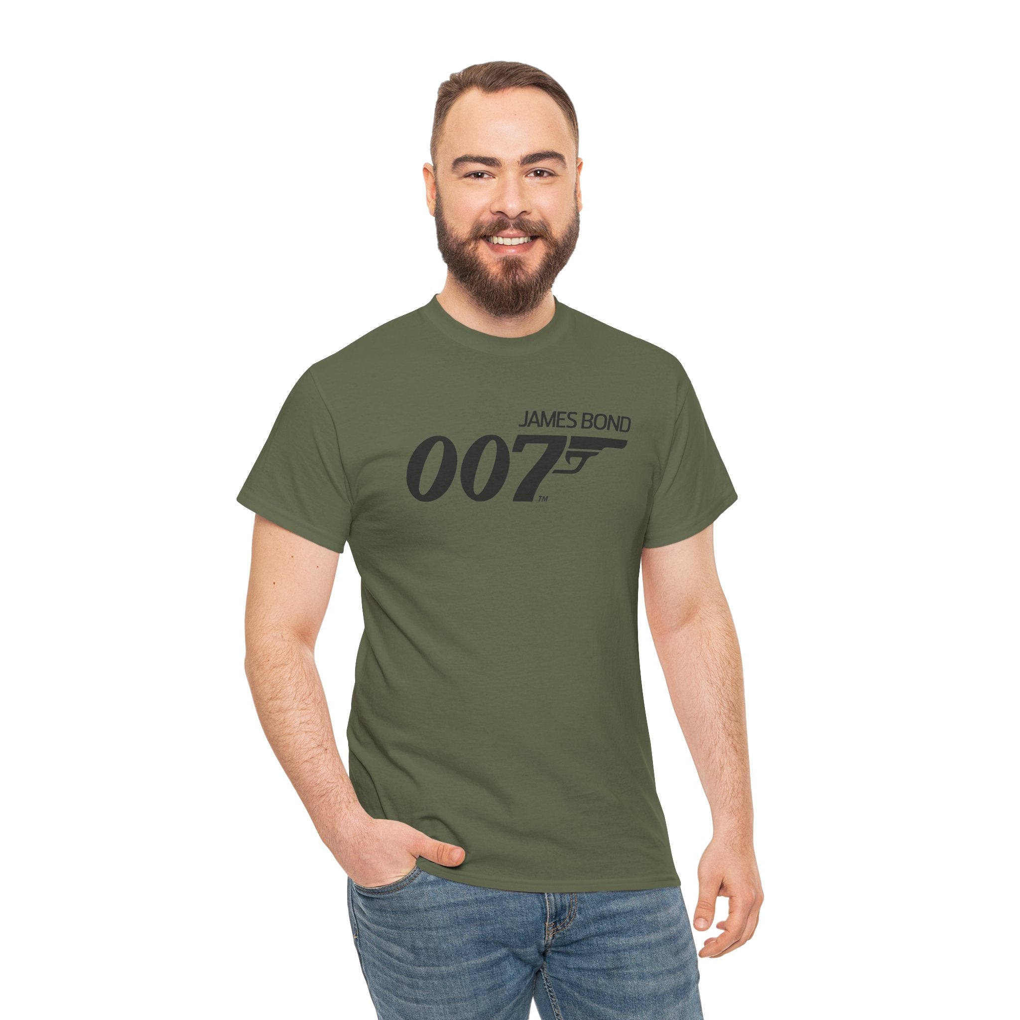 007 James Bond Logo T-Shirt — Classic Spy Movie Graphic Tee