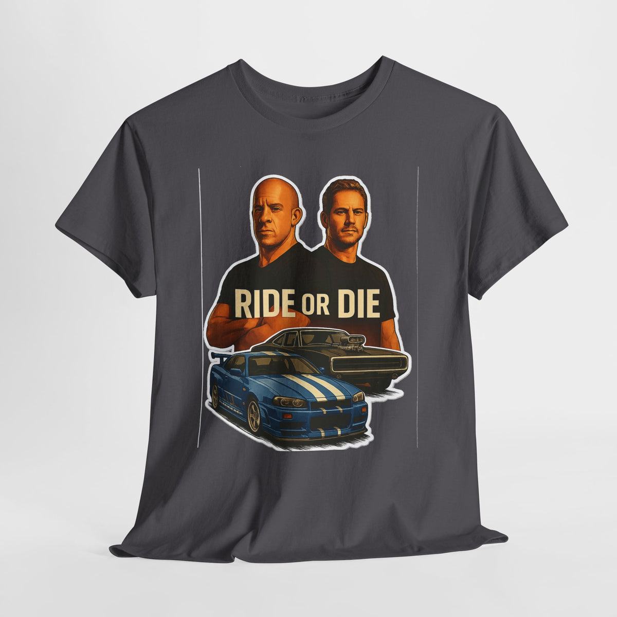 Ride or Die Street Racing Graphic Cotton Tee