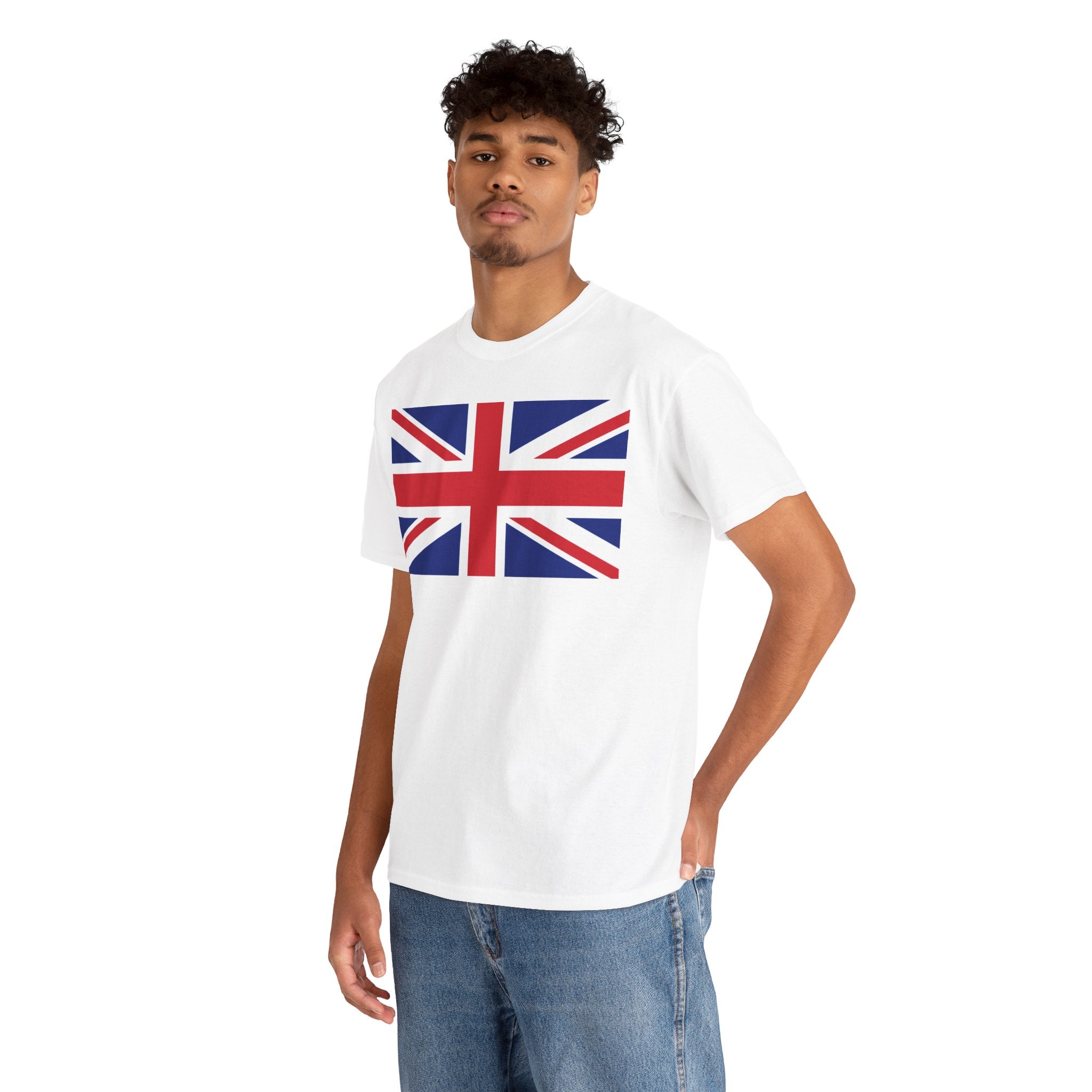 Union Jack Flag T‑Shirt — British Flag Tee for UK Pride & Travel