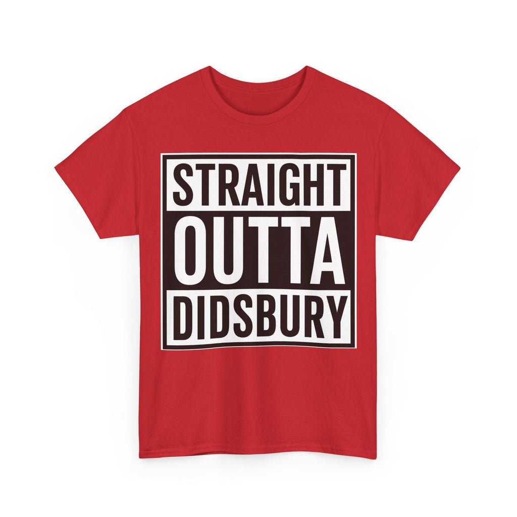 Straight Outta Didsbury T‑Shirt — Graphic City Pride Tee